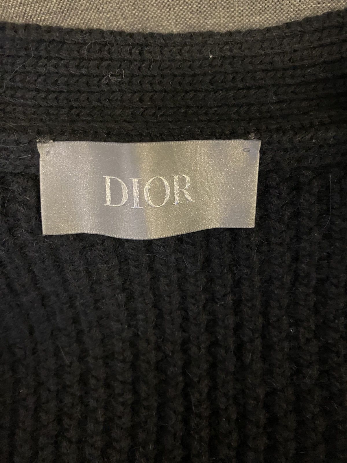Dior Dior bee jewel black wool and alpaga cardigan M Size US M / EU 48-50 / 2 - 6 Thumbnail