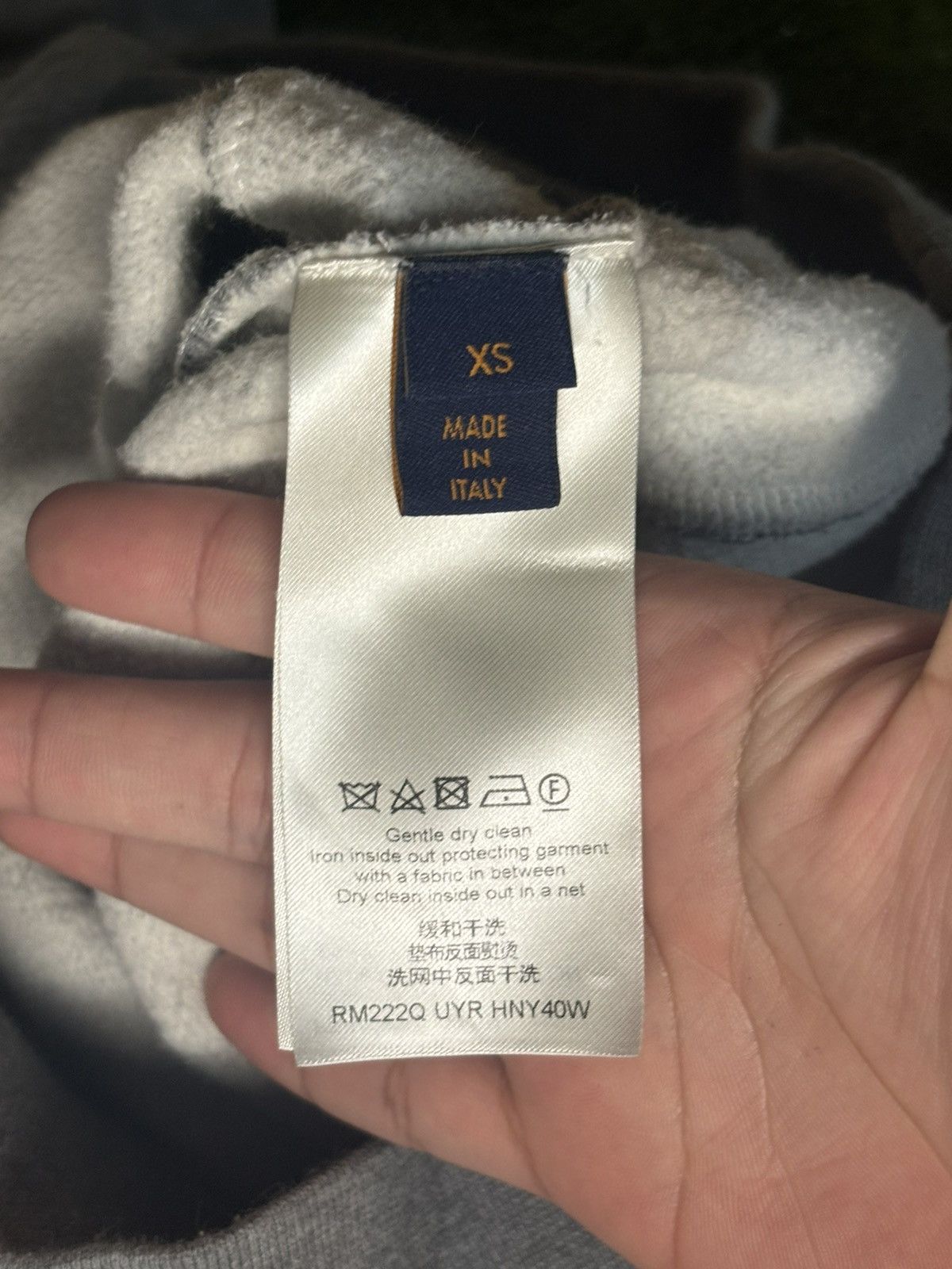 Louis Vuitton Louis Vuitton grey monogram hoodie Size US XS / EU 42 / 0 - 11 Thumbnail