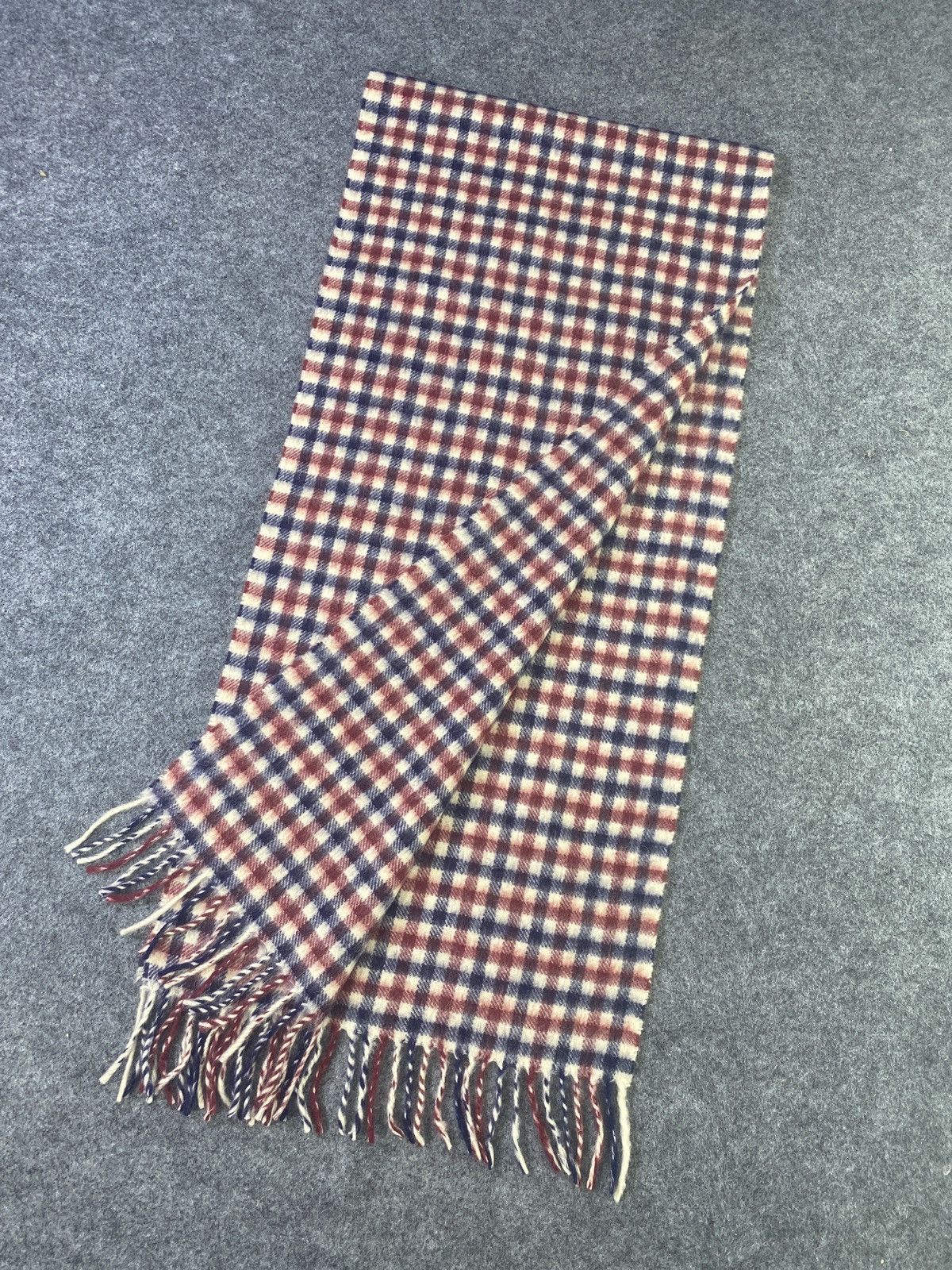 Aquascutum × Vintage Aquascutum Scarf / Muffler / Neckwear -T933 Size ONE SIZE - 4 Thumbnail