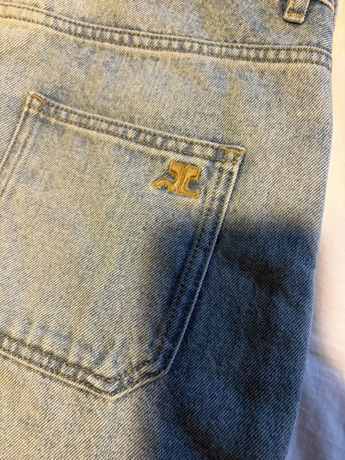Courreges Courreges bondage details denim pants. Size US 29 - 3 Thumbnail