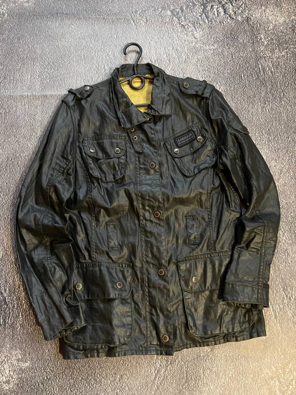 Barbour Barbour International Duralinen waxed jacket Size M / US 6-8 / IT 42-44 - 1 Thumbnail