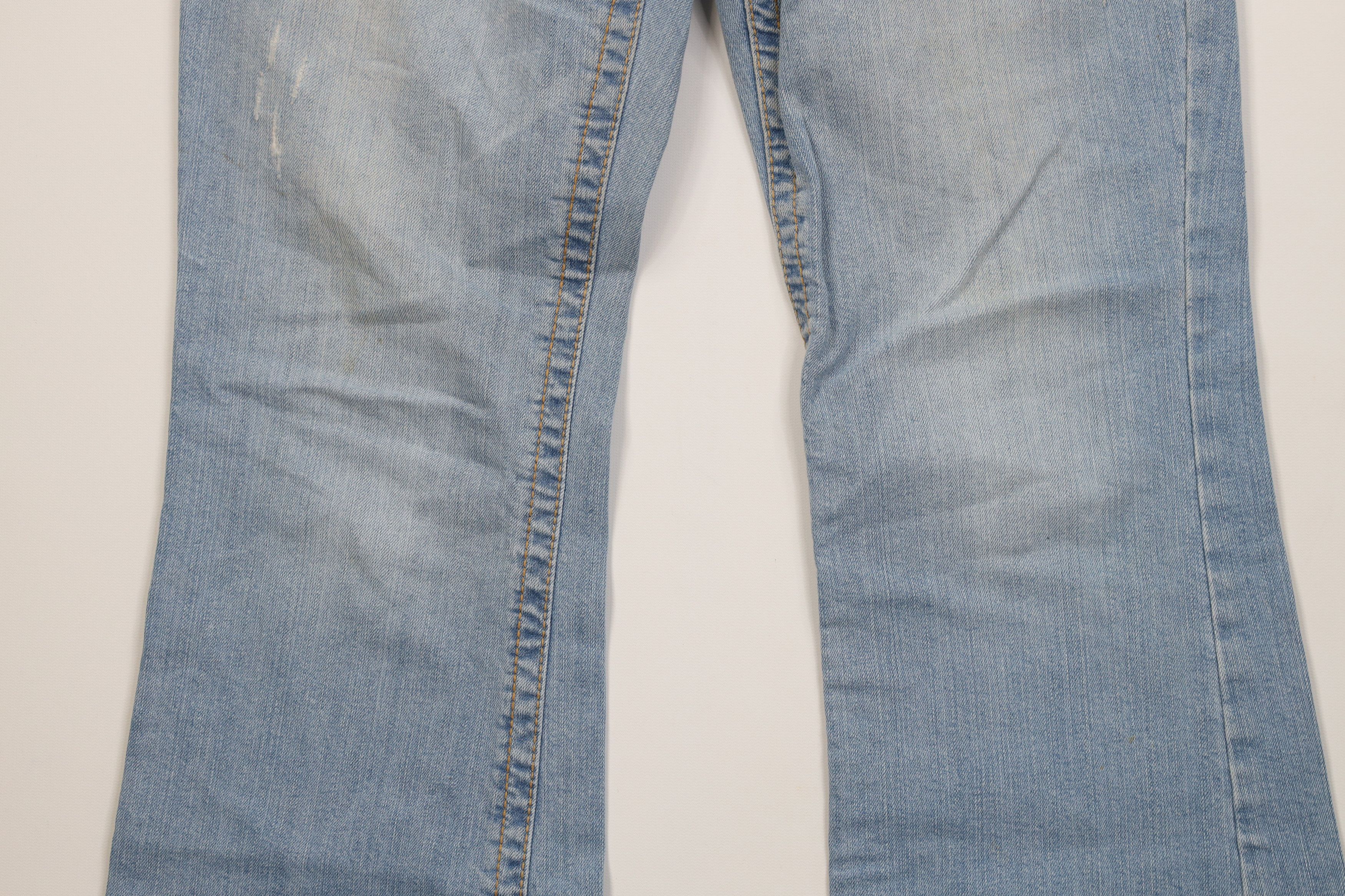 Aeropostale Vintage 90s Y2K Aeropostale Short Babydoll Skinny Jeans Size 28" / US 6 / IT 42 - 3 Thumbnail