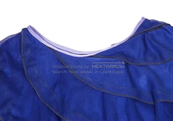 Comme des Garcons Comme Des Garcons size XS Blue Vintage Wave Design Skirt Size 23" - 5 Thumbnail