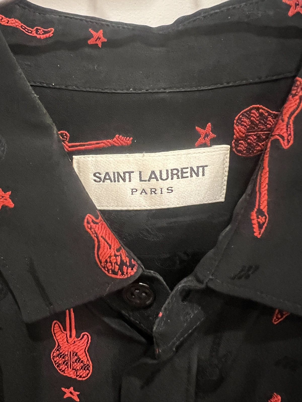 Saint Laurent Paris Saint Laurent Button Down Size S / US 4 / IT 40 - 3 Thumbnail