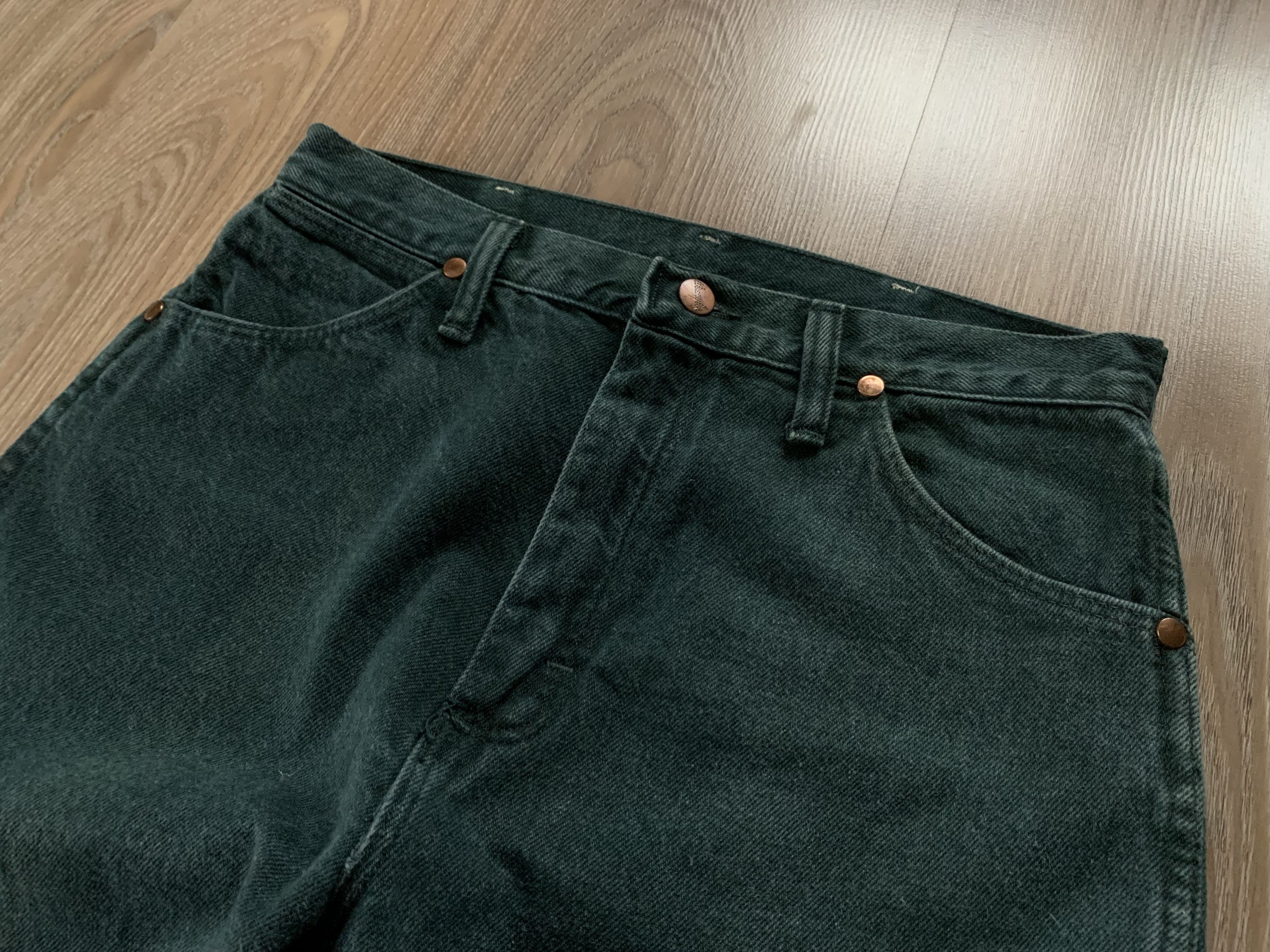 Wrangler Women's Wrangler Cowboy Cut Straight Leg Jeans 80s Size 29" - 4 Thumbnail