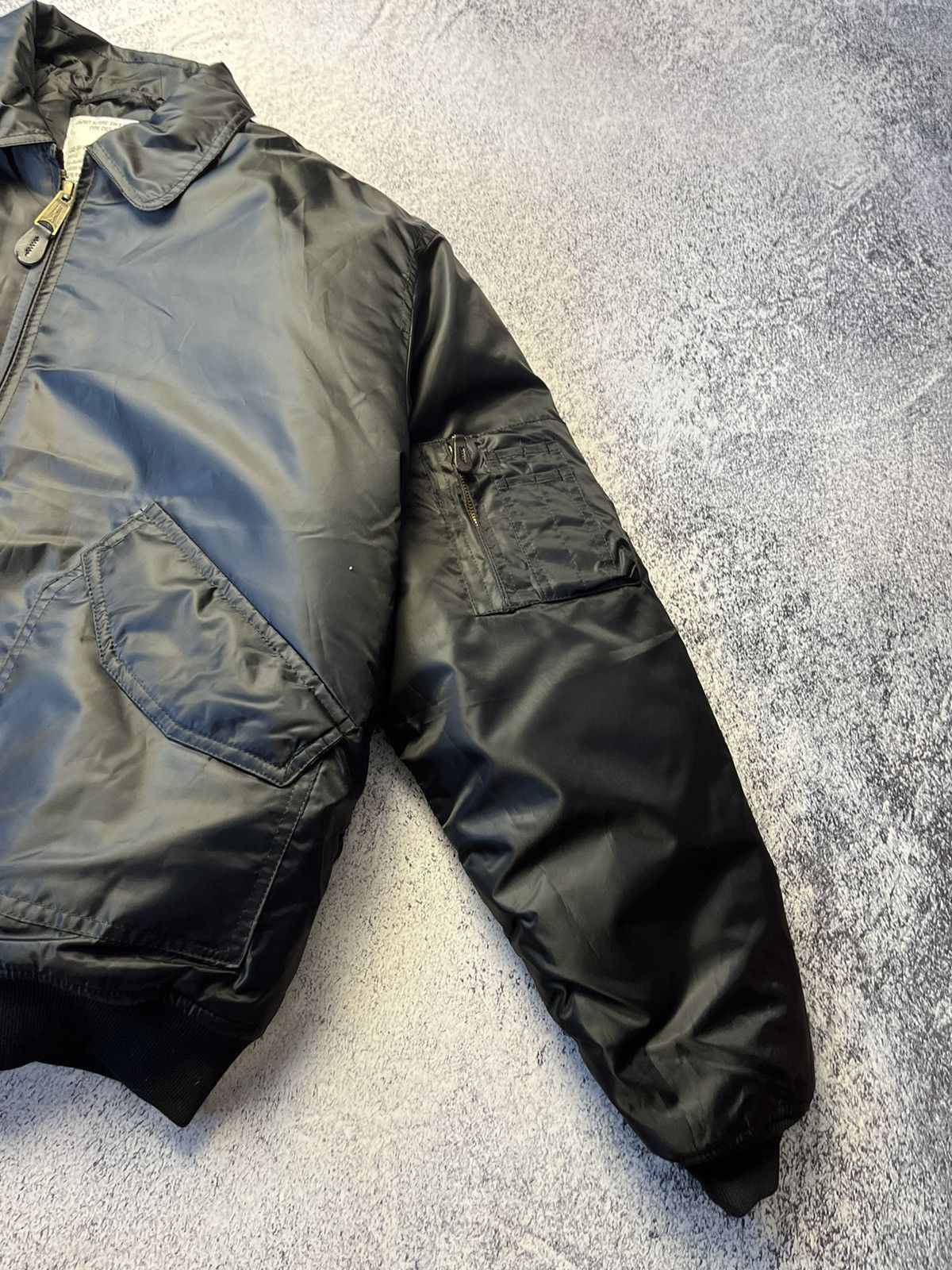 Vintage Vintage black Reversible Bomber Jacket MA1 Size US XXL / EU 58 / 5 - 10 Thumbnail