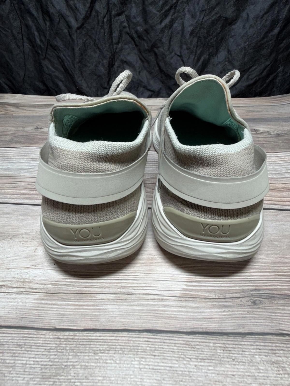SKECHERS Skechers Size 6.5 Beige Slip On Comfort Walking Sneaker Size US 6.5 / IT 36.5 - 4 Thumbnail