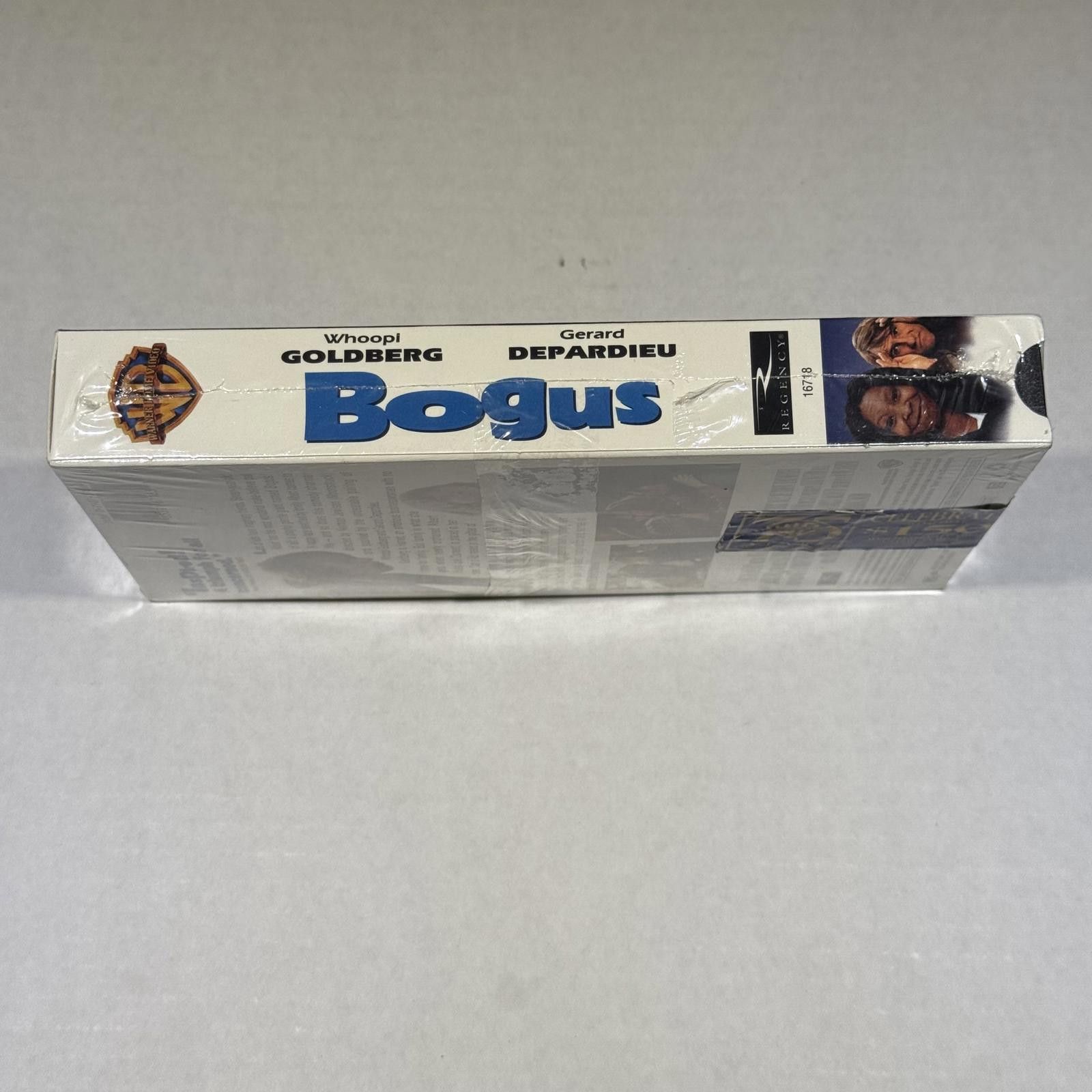 Warner Bros Bogus Whoopi & Depardieu Warner Bros VHS Sealed Rare Size ONE SIZE - 7 Thumbnail