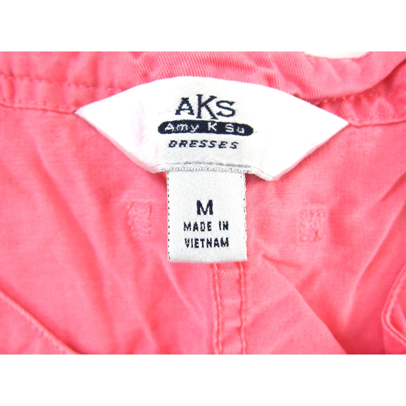 Vintage VINTAGE Amy K Su Pink 100% Tencel Pocket Midi Tunic Sun Dress Women M Pink Pocket Dress 60s 70s Bohemian style Size M / US 6-8 / IT 42-44 - 3 Thumbnail