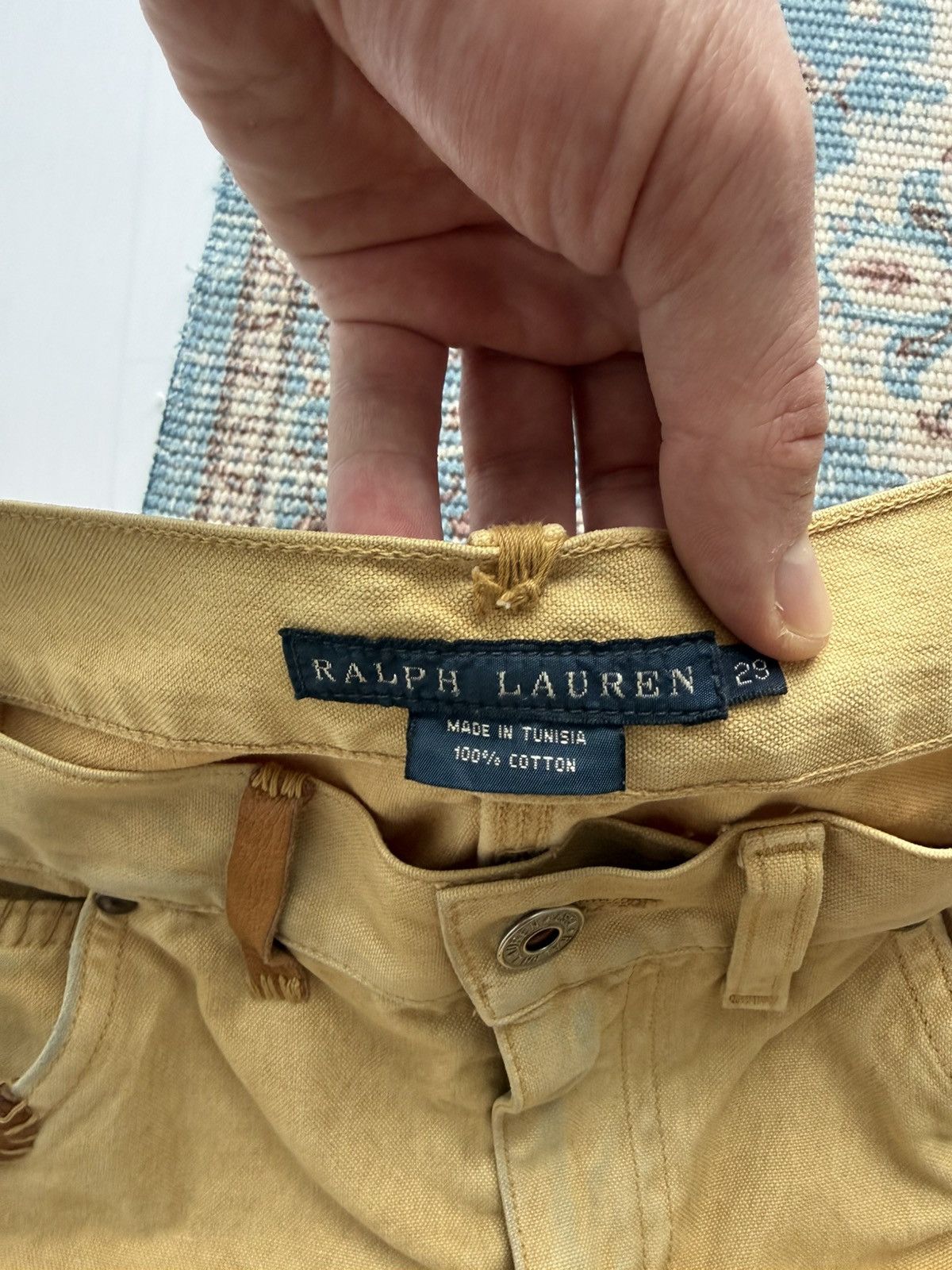 Ralph Lauren Archive 90s Ralph Lauren Canoeing Athletic Multipocket Pants Size US 29 - 8 Thumbnail