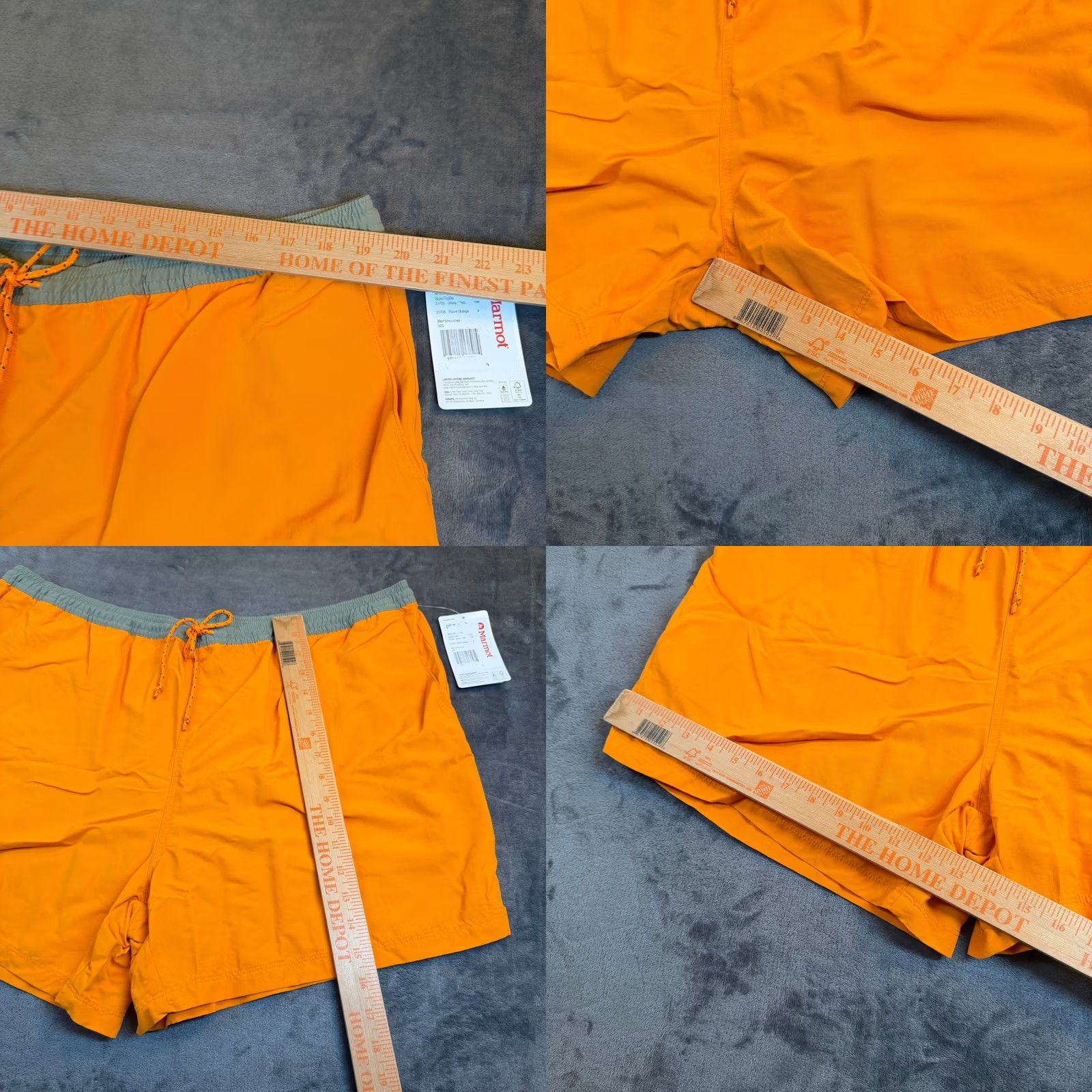 Marmot Marmot Juniper Springs Short Mens XXL Orange 5 Inch Inseam Hiking Athletic NWT Size US 39 - 8 Thumbnail