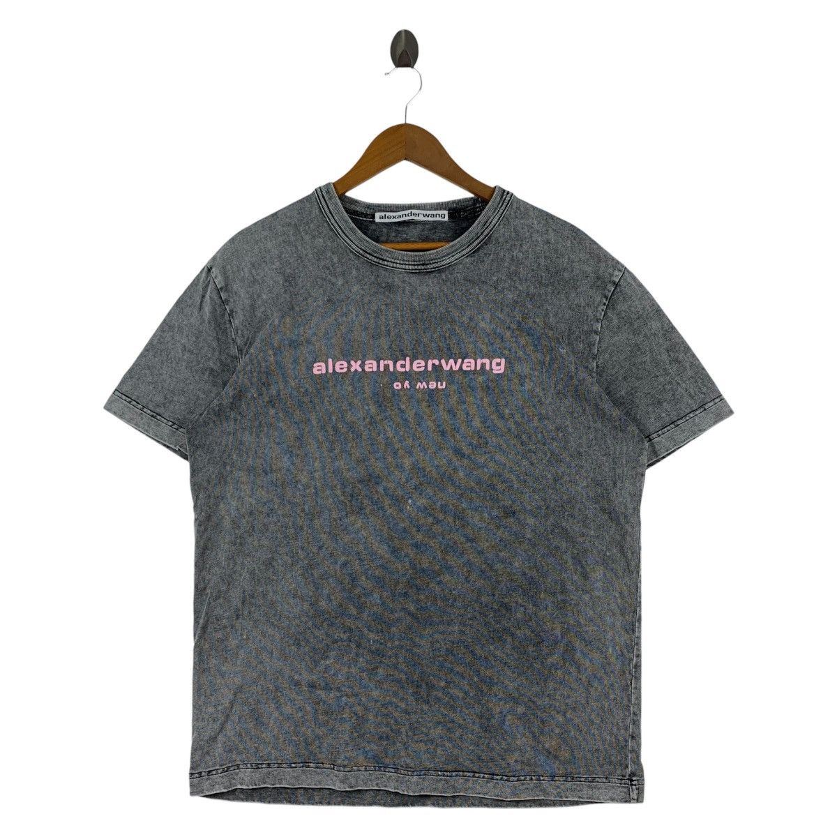 Alexander Wang ALEXANDER WANG spellout centre tee Size US L / EU 52-54 / 3 - 1 Thumbnail