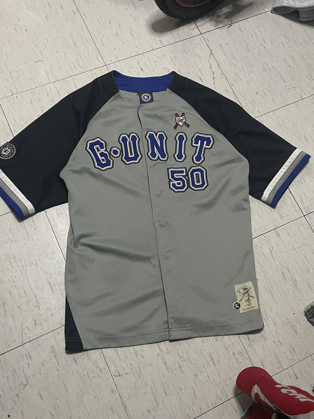G-Unit Vintage G-Unit Baseball Jersey OG 2000s – Y2K Hip-Hop Size US L / EU 52-54 / 3 - 1 Thumbnail