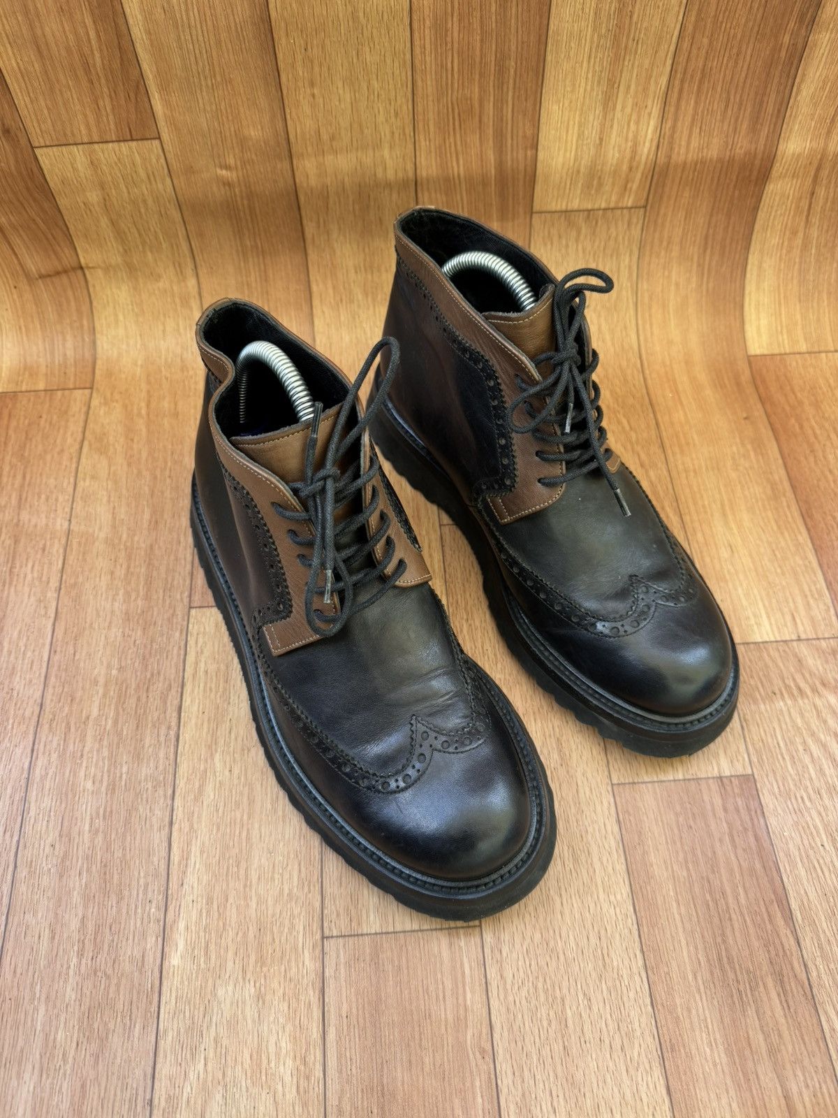 Dior Christian Dior Brogue boots Size US 7 / EU 40 - 1 Thumbnail