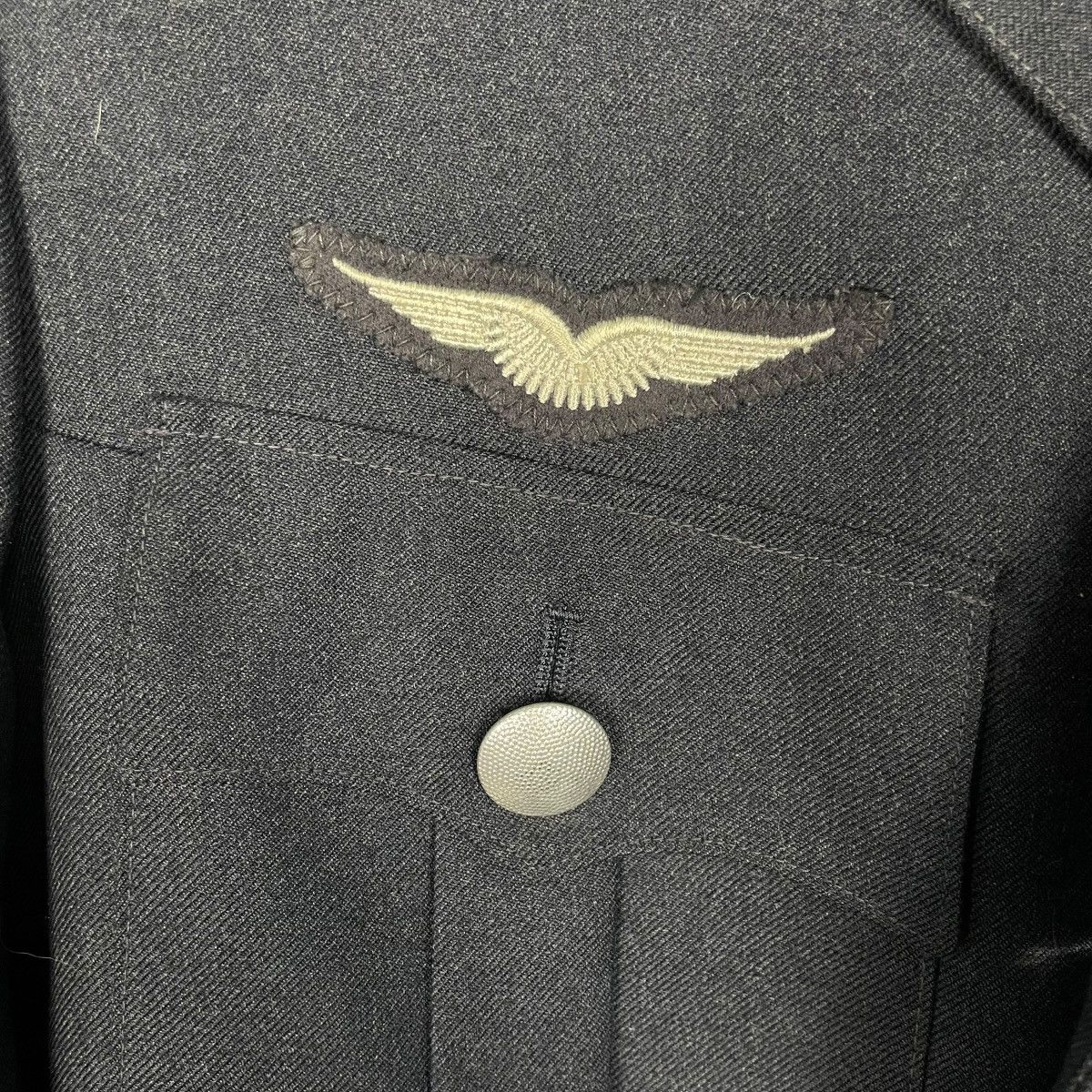 Other Vintage 70s Genuine German Air Force Officer Dress Uniform Size US M / EU 48-50 / 2 - 14 Thumbnail