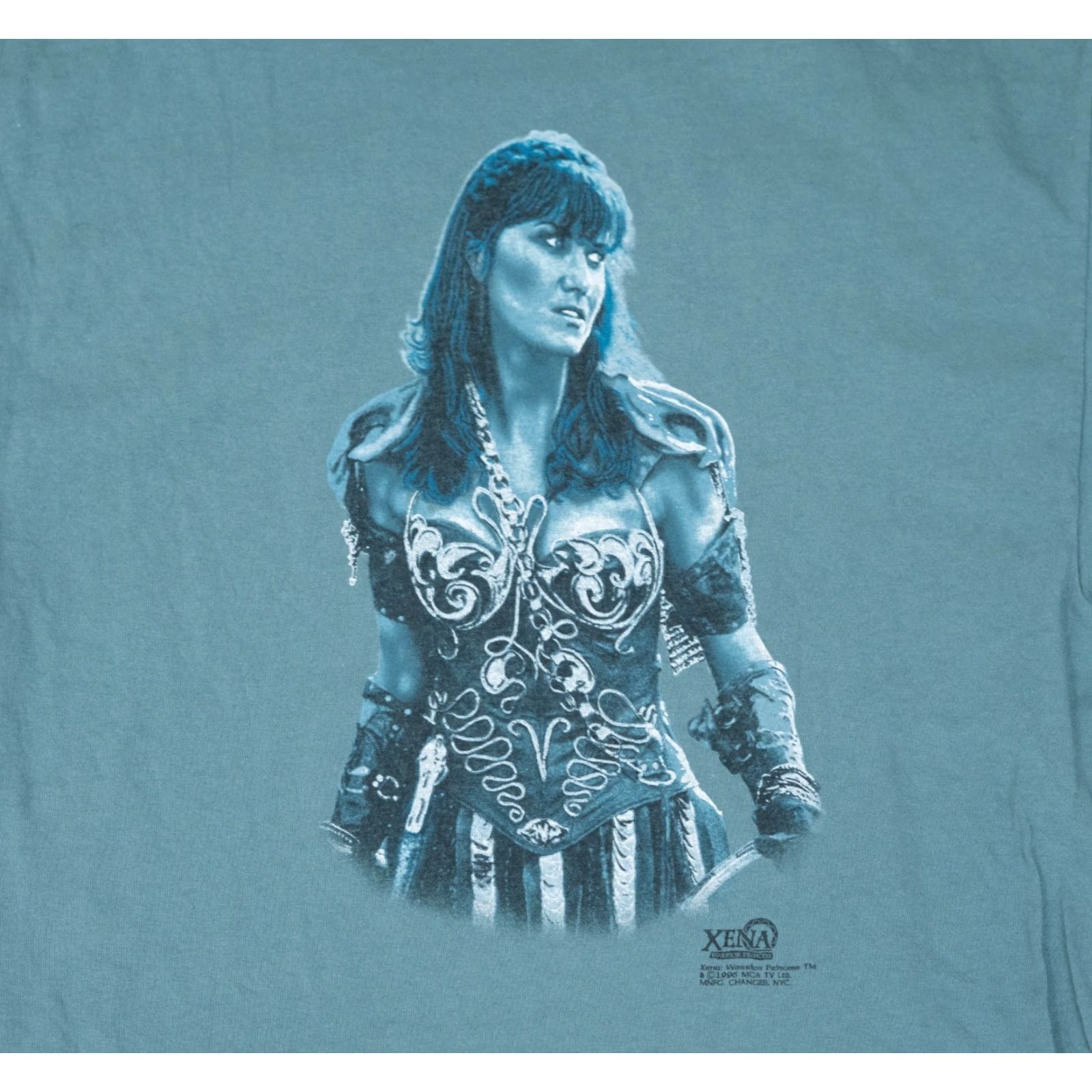 Changes VINTAGE Xena Warrior Princess T-Shirt Men Size L Xenawear Changes Single Stitch Size US L / EU 52-54 / 3 - 3 Thumbnail