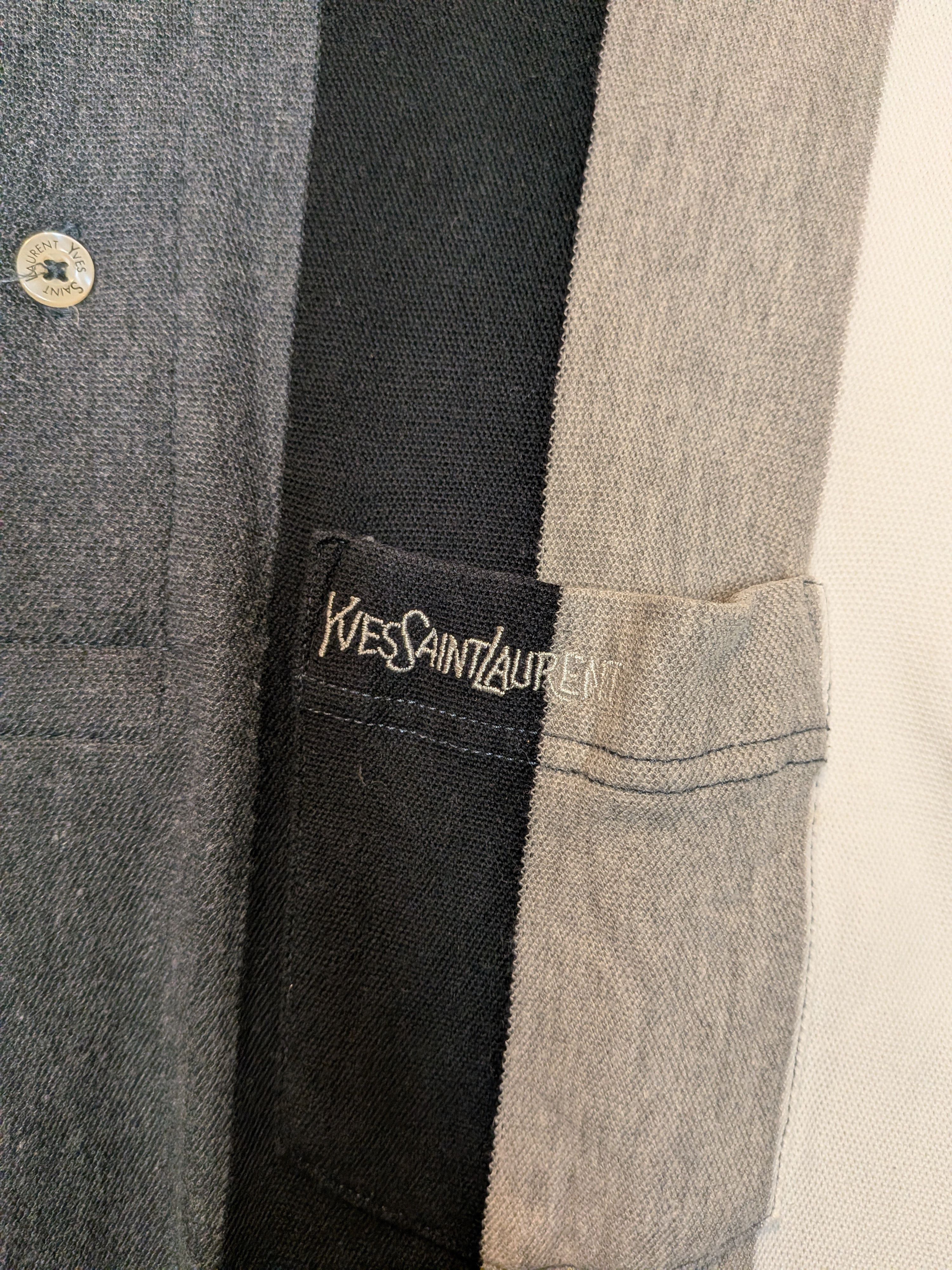 Yves Saint Laurent Yves Saint Laurent Polo Size US M / EU 48-50 / 2 - 2 Thumbnail