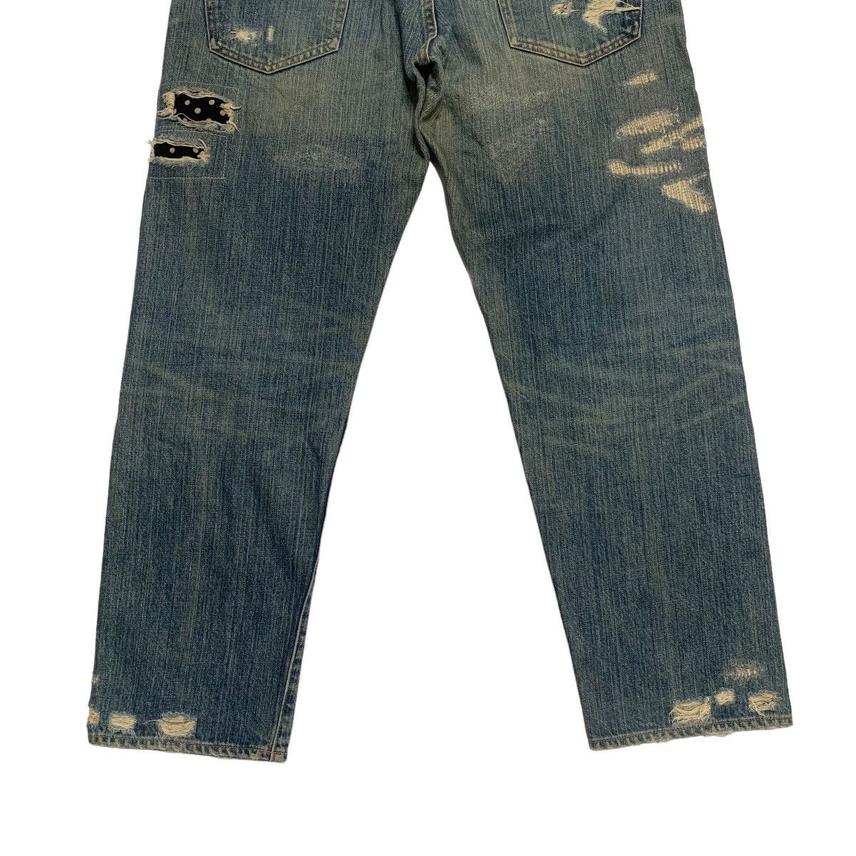 Japanese Brand RNA Distressed Style Jeans Size US 34 / EU 50 - 7 Thumbnail