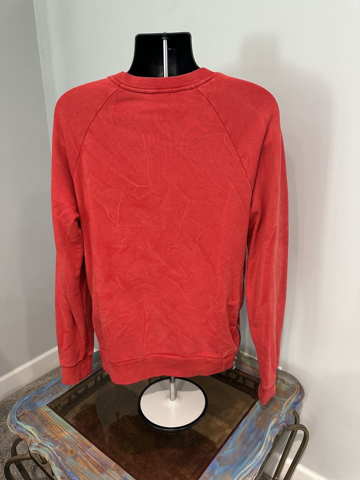Balmain Balmain Red Crewneck Size US M / EU 48-50 / 2 - 2 Thumbnail