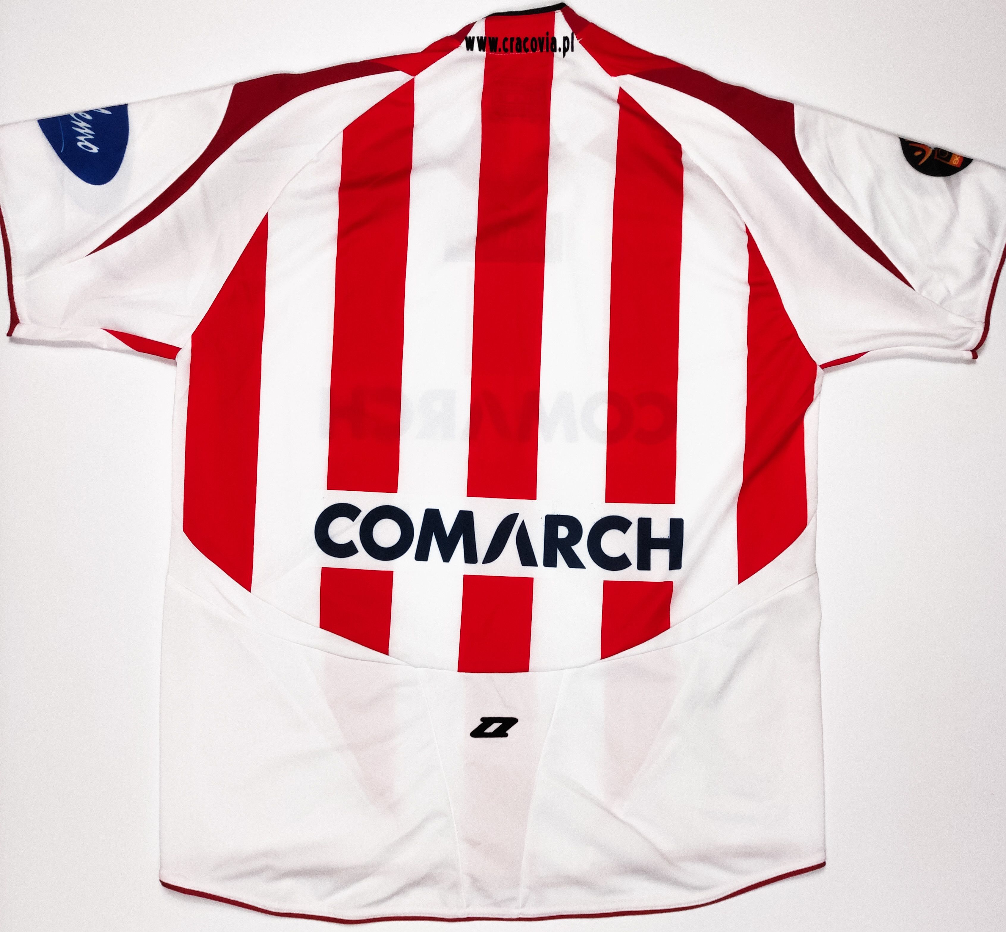 Vintage BNWT KS Cracovia 2007 2008 Zina Home Shirt Kit Jersey Cracow Size US L / EU 52-54 / 3 - 2 Thumbnail