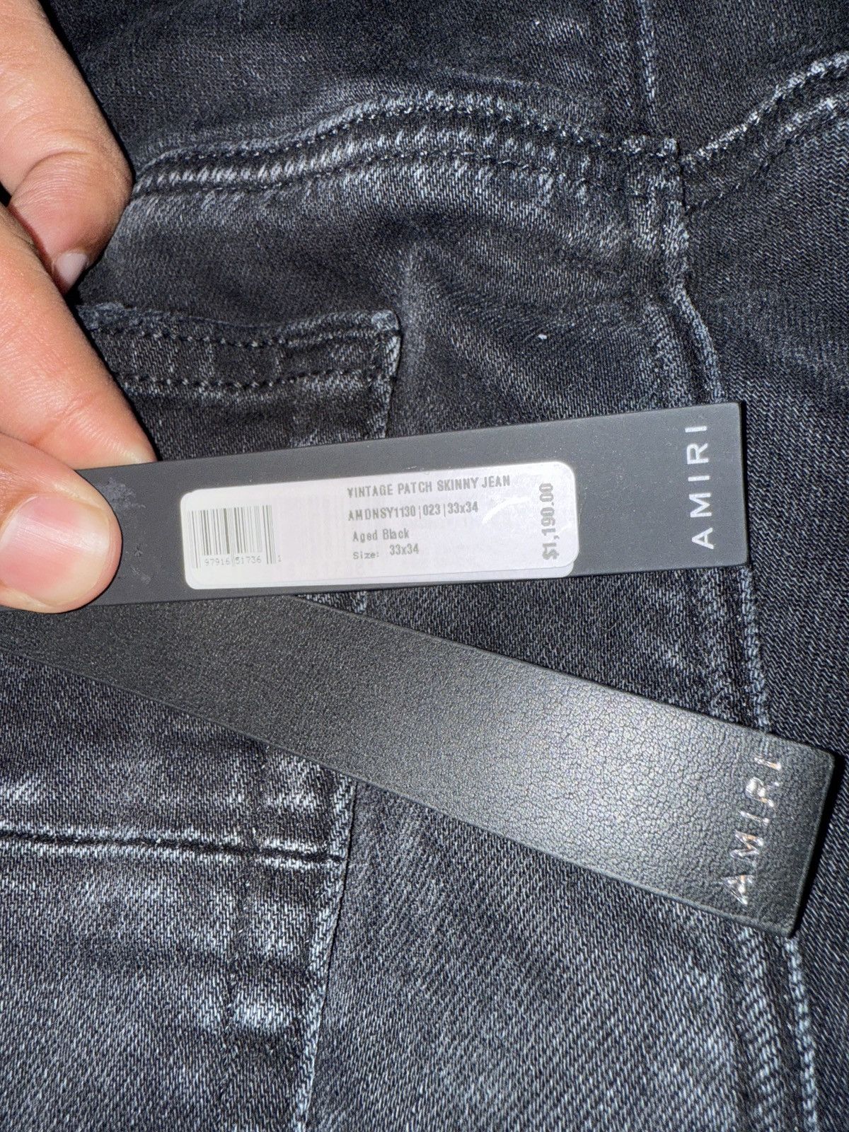 Amiri Amiri jeans Size US 33 - 6 Thumbnail