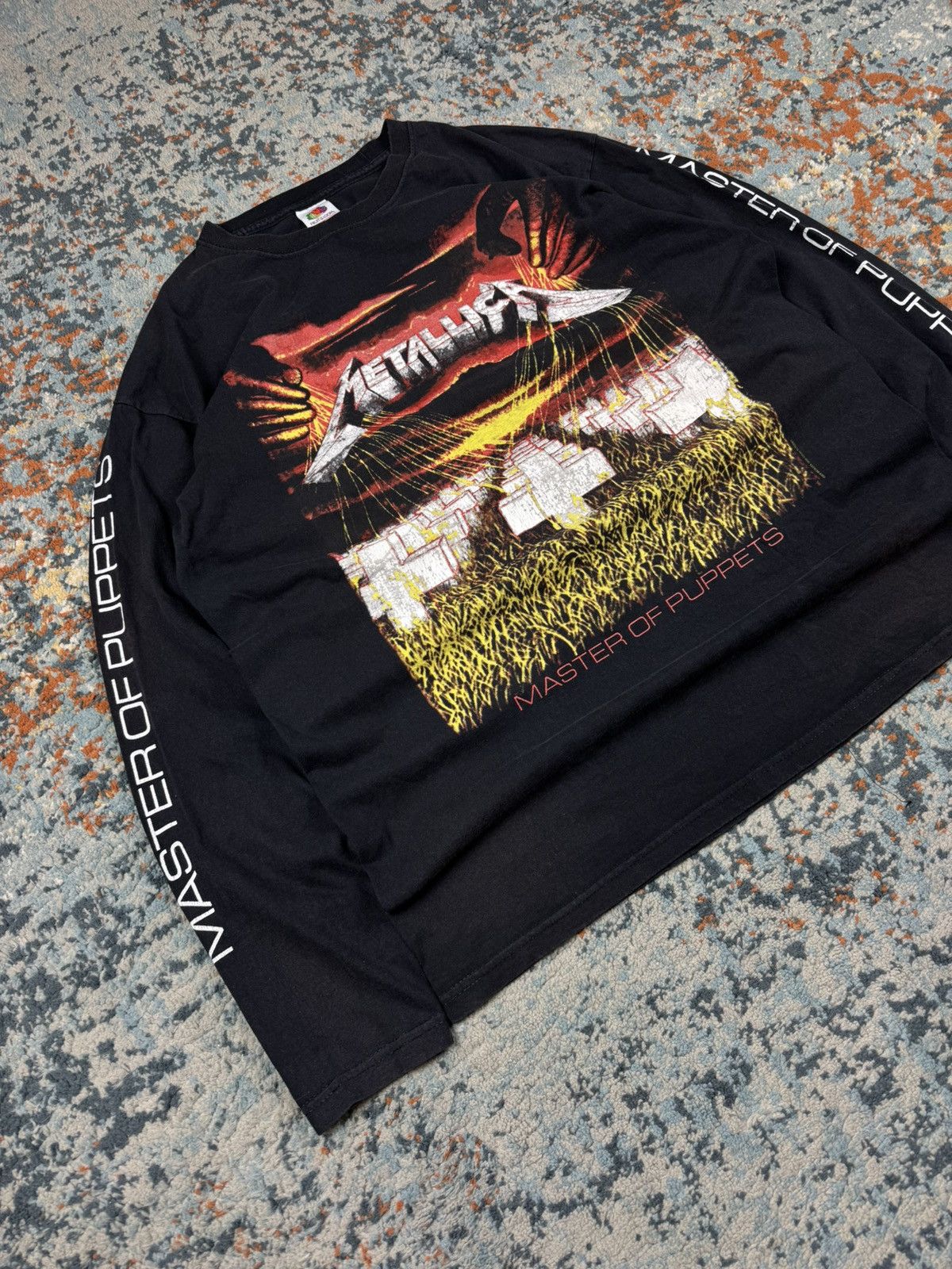 Metallica Vintage Metallica master of puppets graphic long sleeve tee Size US L / EU 52-54 / 3 - 2 Thumbnail