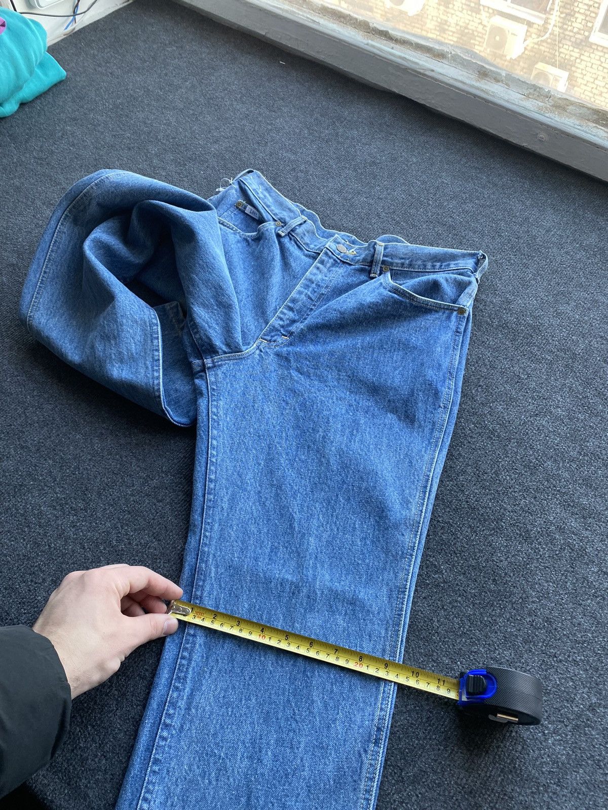 Lee 🔥80s Lee riders archive union made blue washed light jeans Size US 36 / EU 52 - 17 Thumbnail