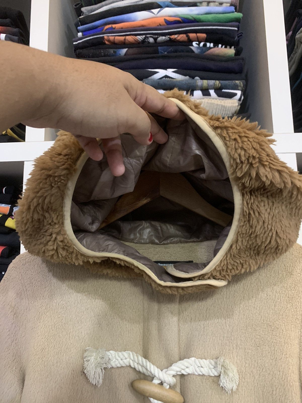 Issey Miyake Issey Miyake Mercibeaucoup Fleece Hoodie Size US S / EU 44-46 / 1 - 7 Thumbnail