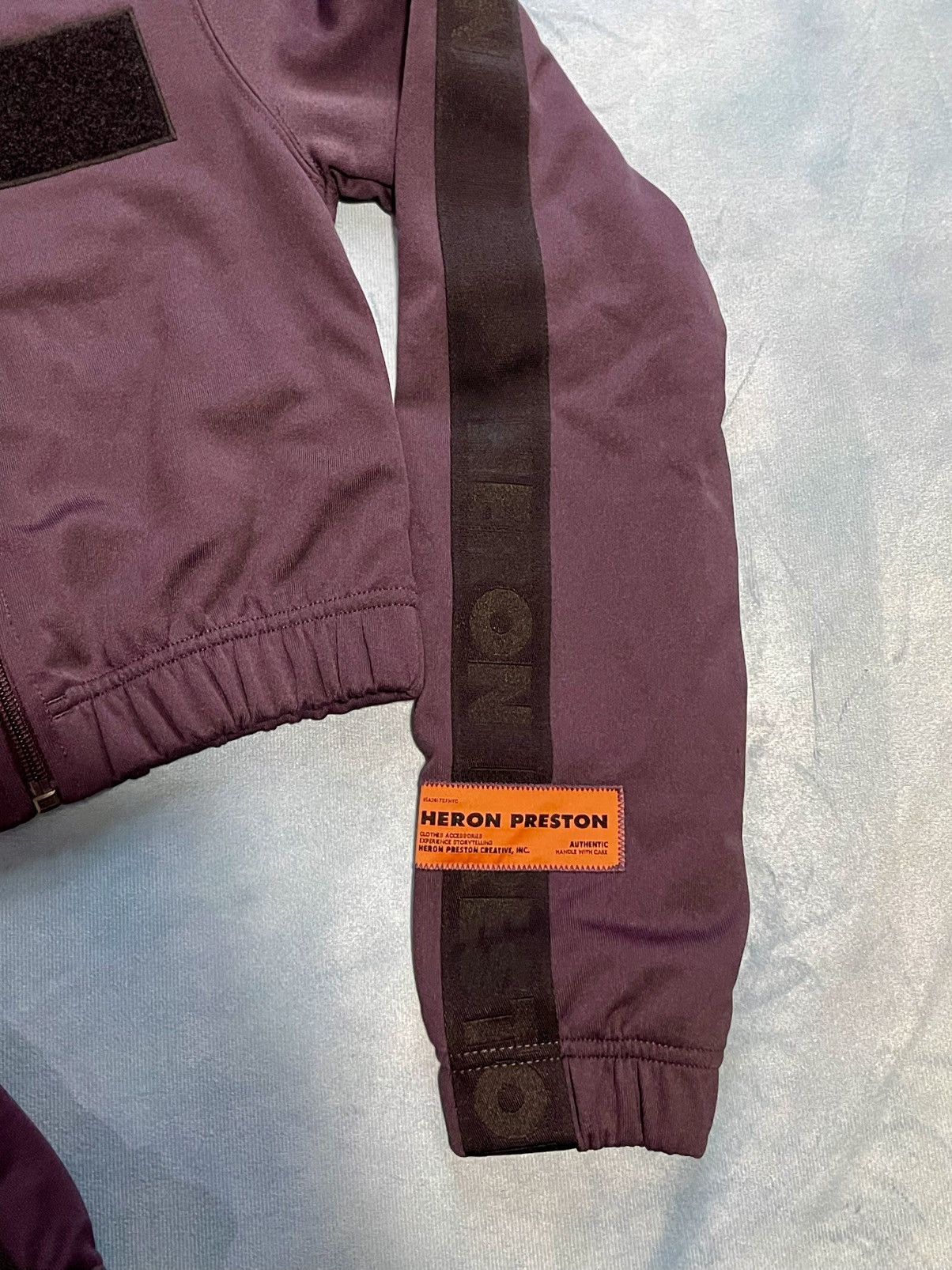 Heron Preston Heron Preston Tracktop Patch Logo Jacket Size XXS / US 00 / IT 34 - 3 Thumbnail