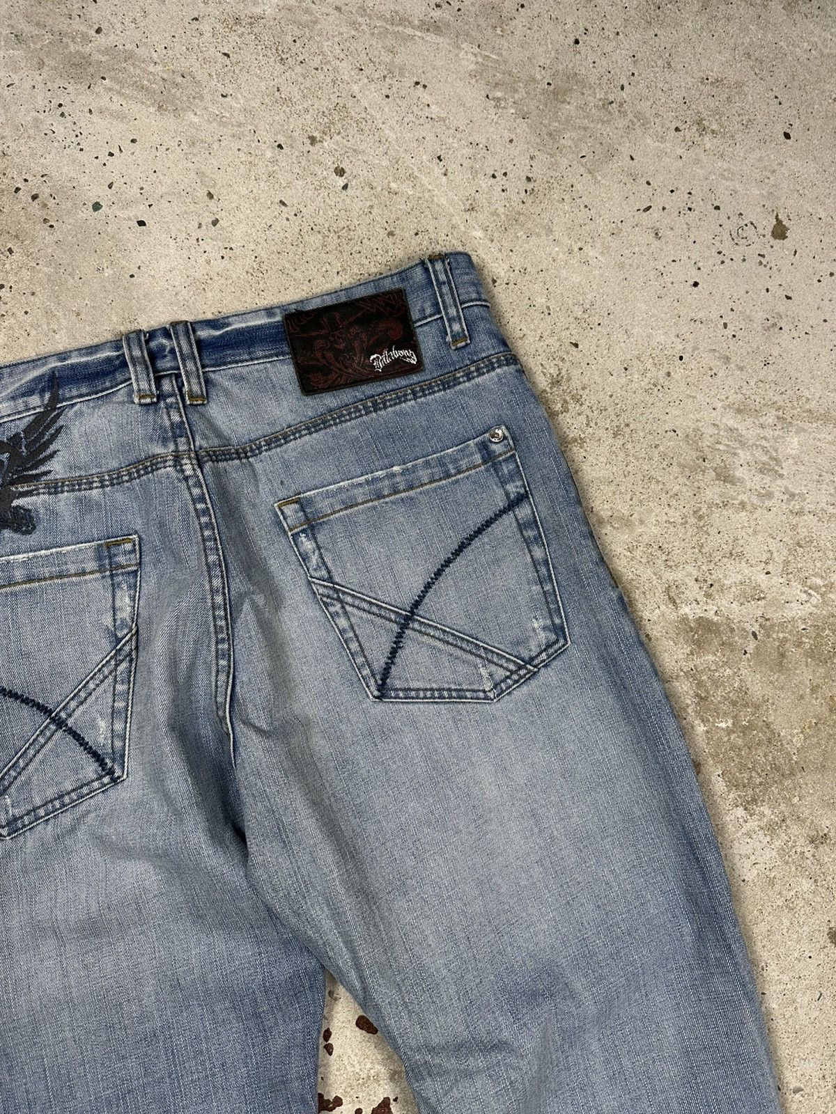 Billabong × JNCO × Vintage Vintage Y2K Billabong Baggy Denim Pants Jeans hip hop rap Size US 34 / EU 50 - 13 Thumbnail
