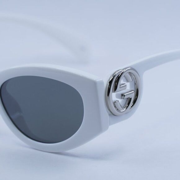 Gucci 🕶️ New Gucci GG1691S 006 Sunglasses - White Frame Size ONE SIZE - 4 Thumbnail