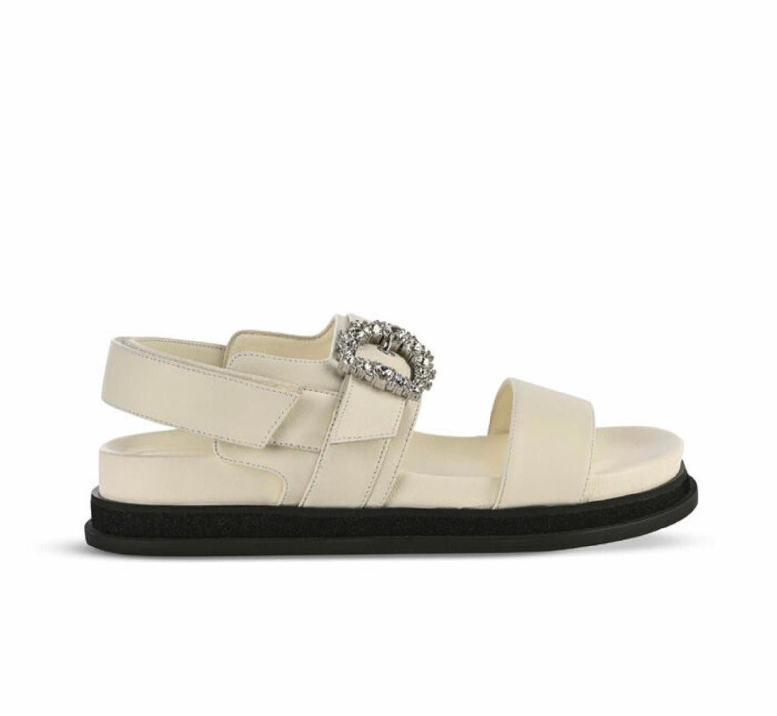 Jimmy Choo Jimmy Choo Cheri Lug Crystal Sandals Size US 7.5 / IT 37.5 - 2 Thumbnail
