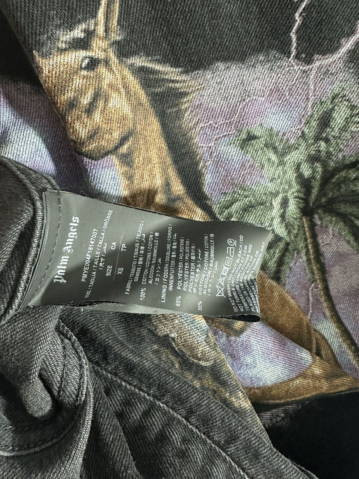 Palm Angels Palm Angels Denim Jacket Size US XS / EU 42 / 0 - 13 Thumbnail