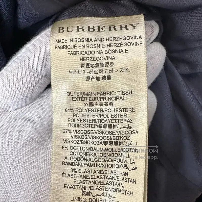 Other Burberry Women's Black Nylon Trench Coat Size S. Size S / US 4 / IT 40 - 5 Thumbnail