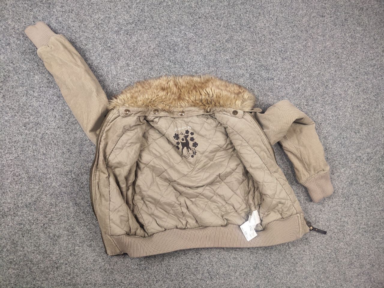 If Six Was Nine Vintage Y2K LGB if six was nine style Cargo pocke Fur Jacket Size M / US 6-8 / IT 42-44 - 16 Thumbnail