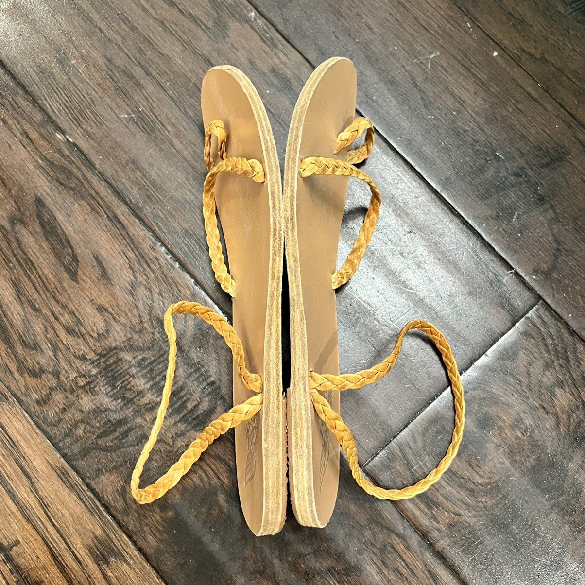 Ancient Greek Sandals Accident Greek Sandals Women Shoes Size US 9.5 / IT 39.5 - 6 Thumbnail