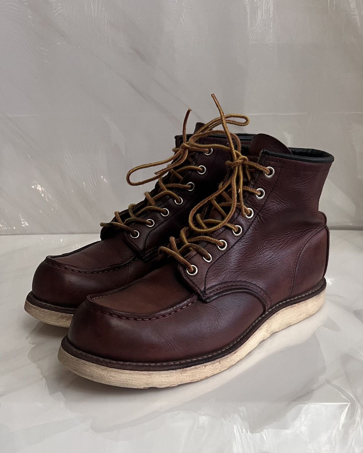 Red Wing Red wing #8138 classic moc toe brown leather boot size 9 D Size US 9 / EU 42 - 3 Thumbnail