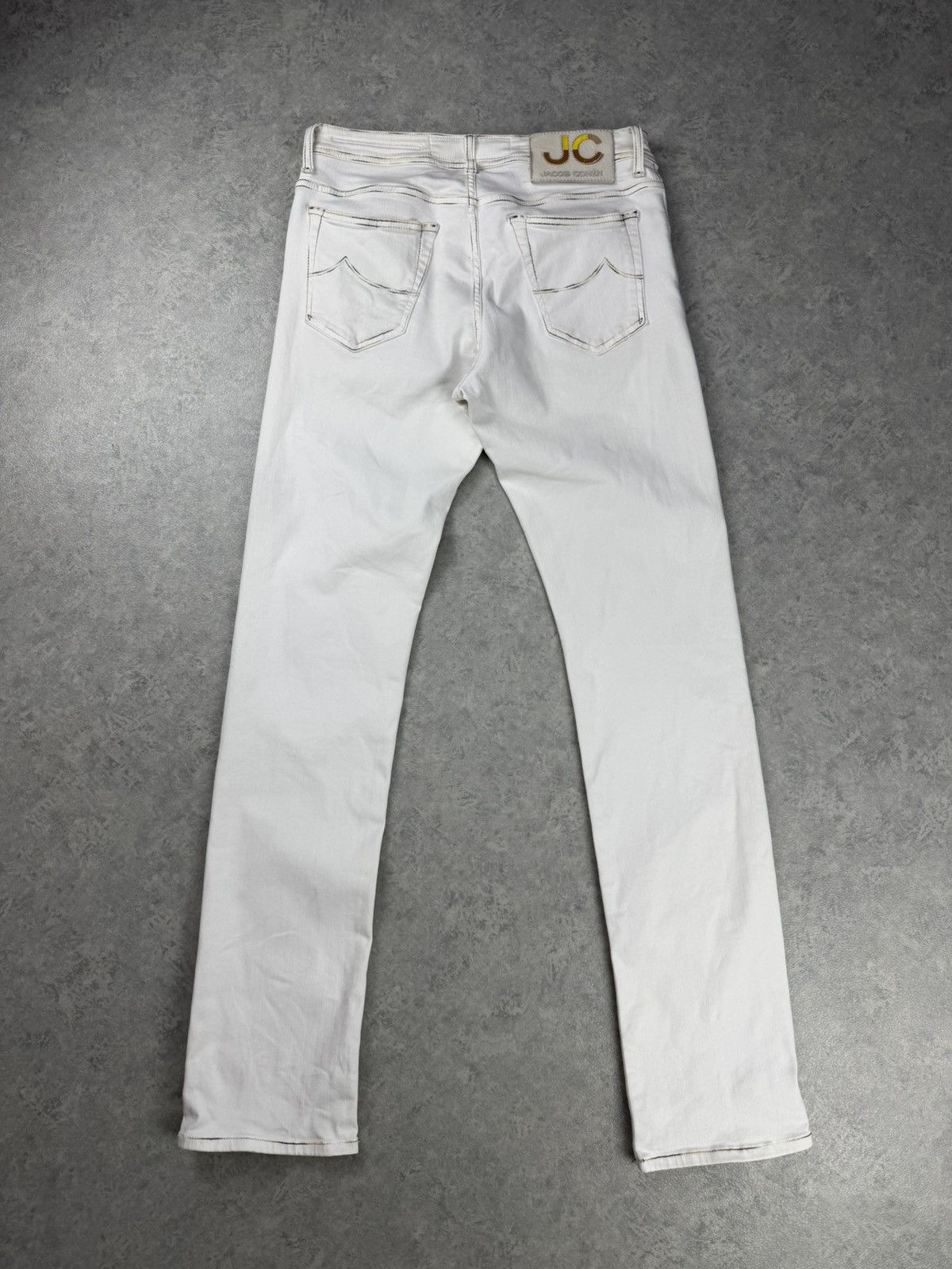 Jacob Cohen Jacob Cohen Bard White Denim Jeans Size 32 Size US 32 / EU 48 - 17 Thumbnail