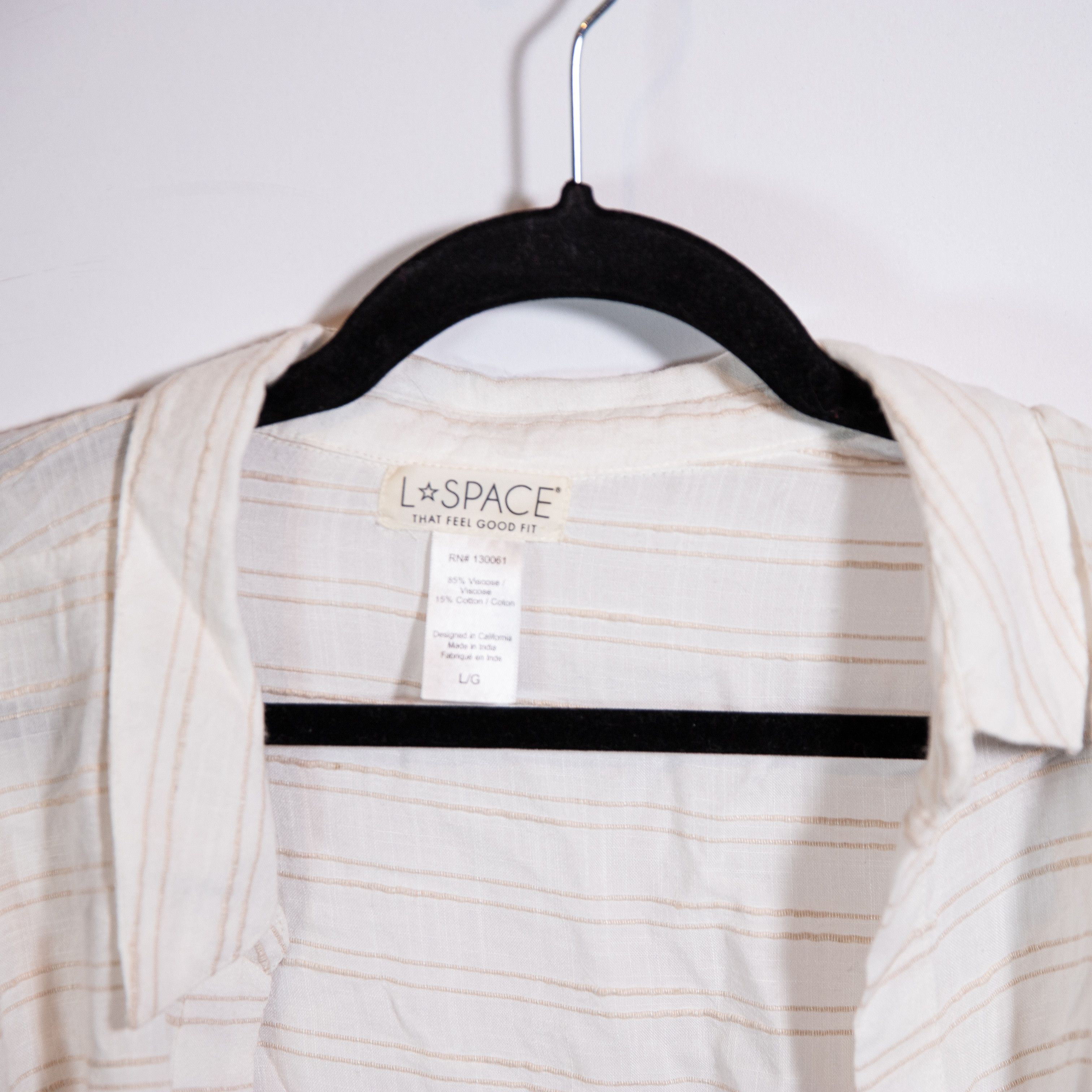 Other L*Space Viscose Cotton Collared Long Sleeve Size L / US 10 / IT 46 - 2 Thumbnail