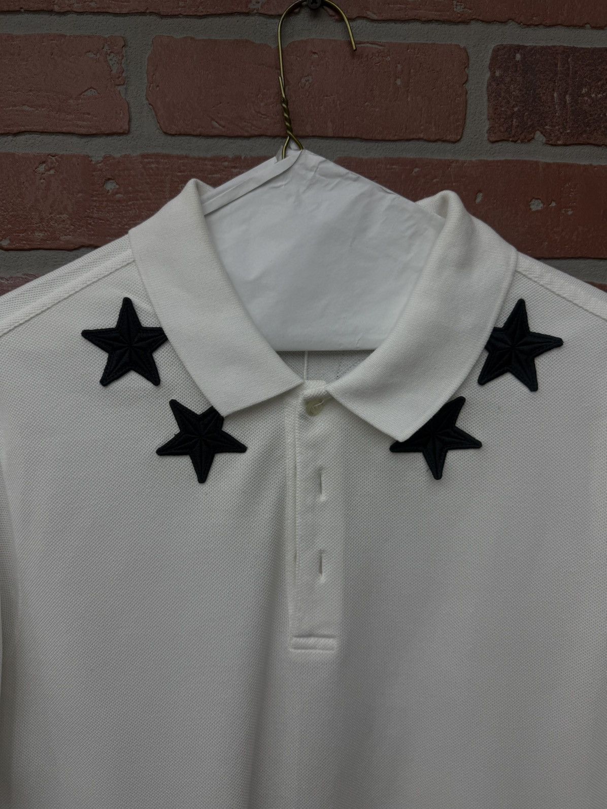 Givenchy Givenchy Men’s Dress Tee Stars Size L 🧼 Size US L / EU 52-54 / 3 - 3 Thumbnail