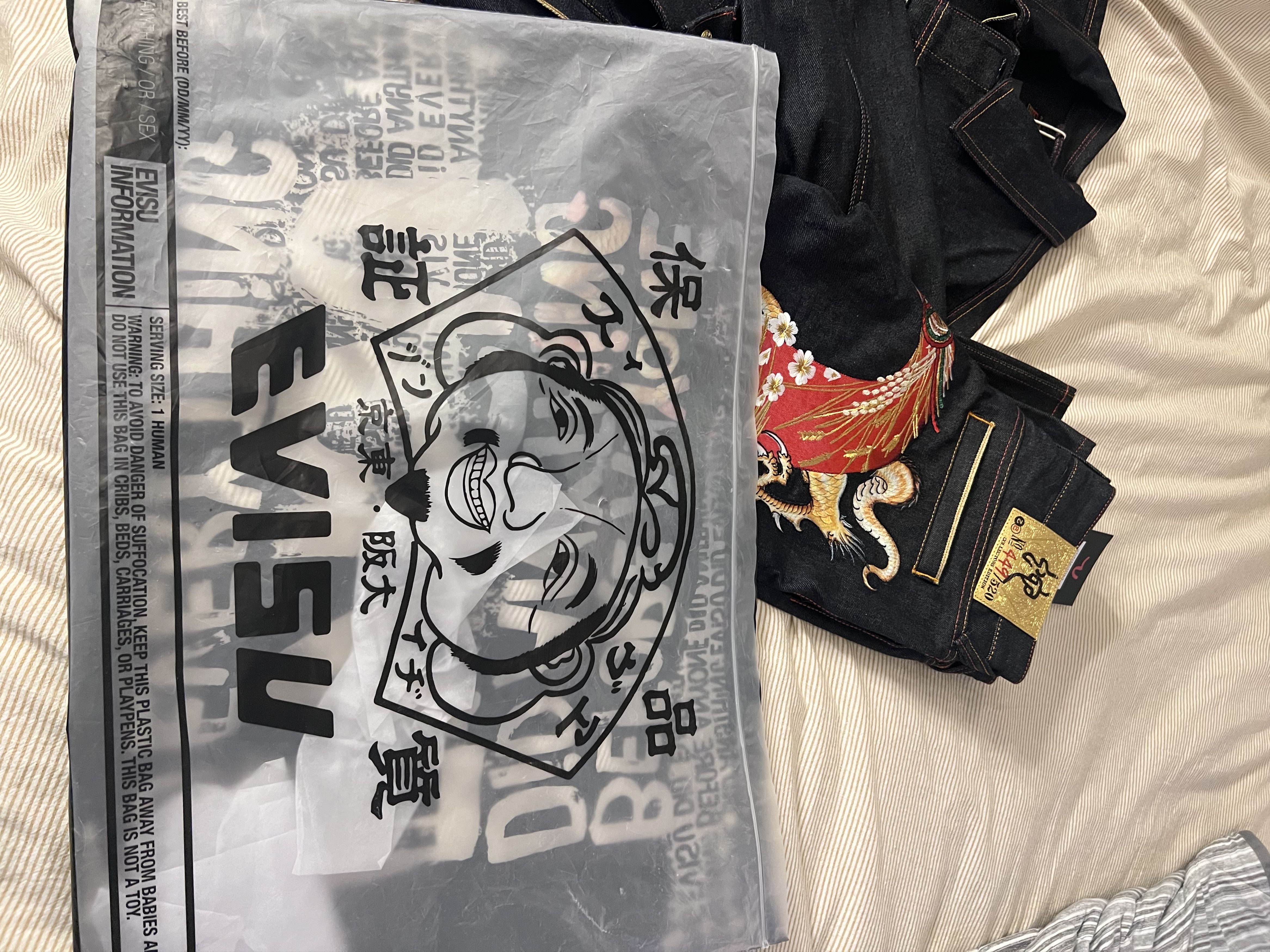 Evisu EVISU Snake Year Limited Edition Denim Set (Jacket +Jeans) Size US L / EU 52-54 / 3 - 8 Thumbnail