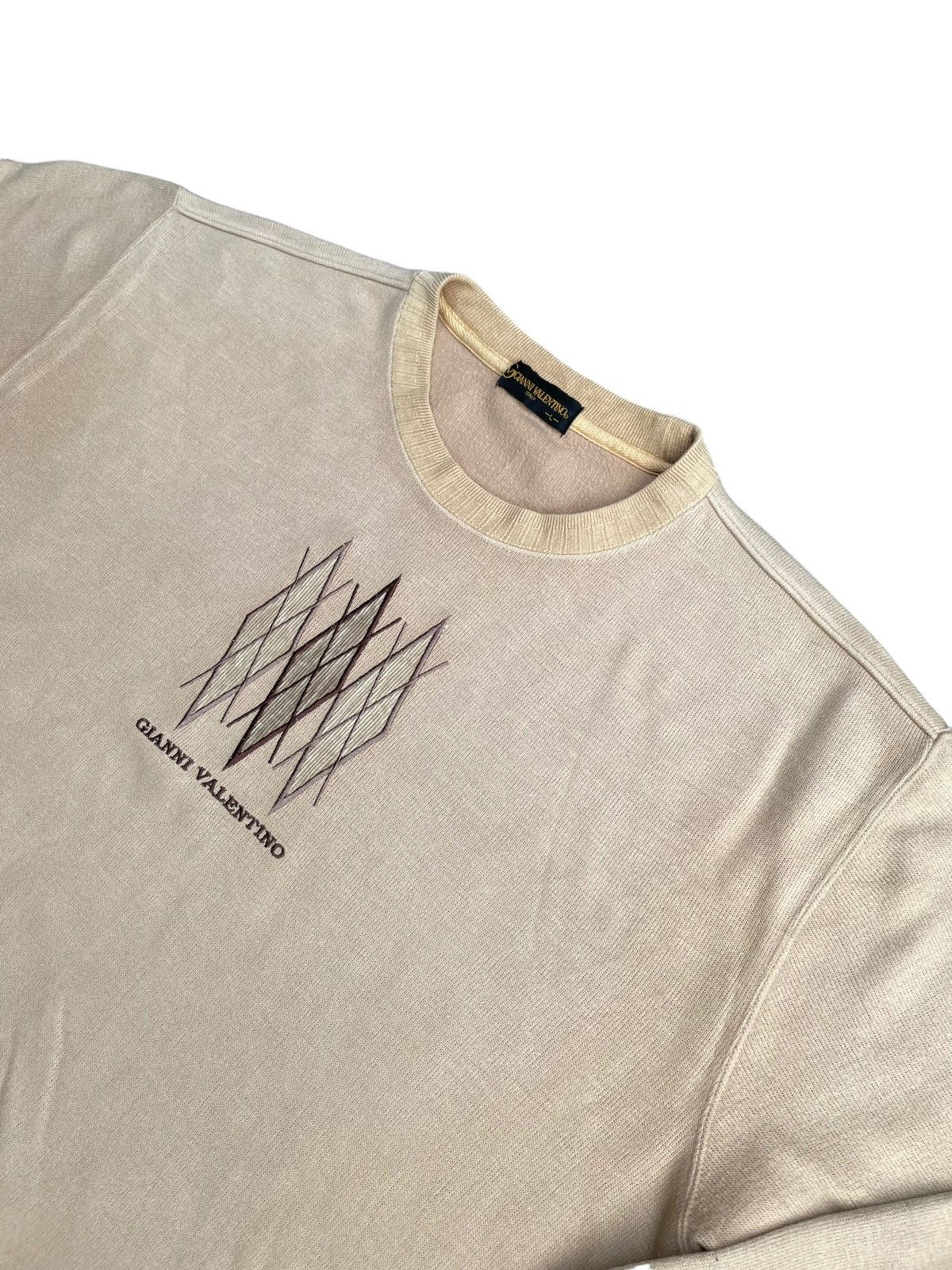 Designer Gianni Valentino Crewneck Size US XL / EU 56 / 4 - 2 Thumbnail