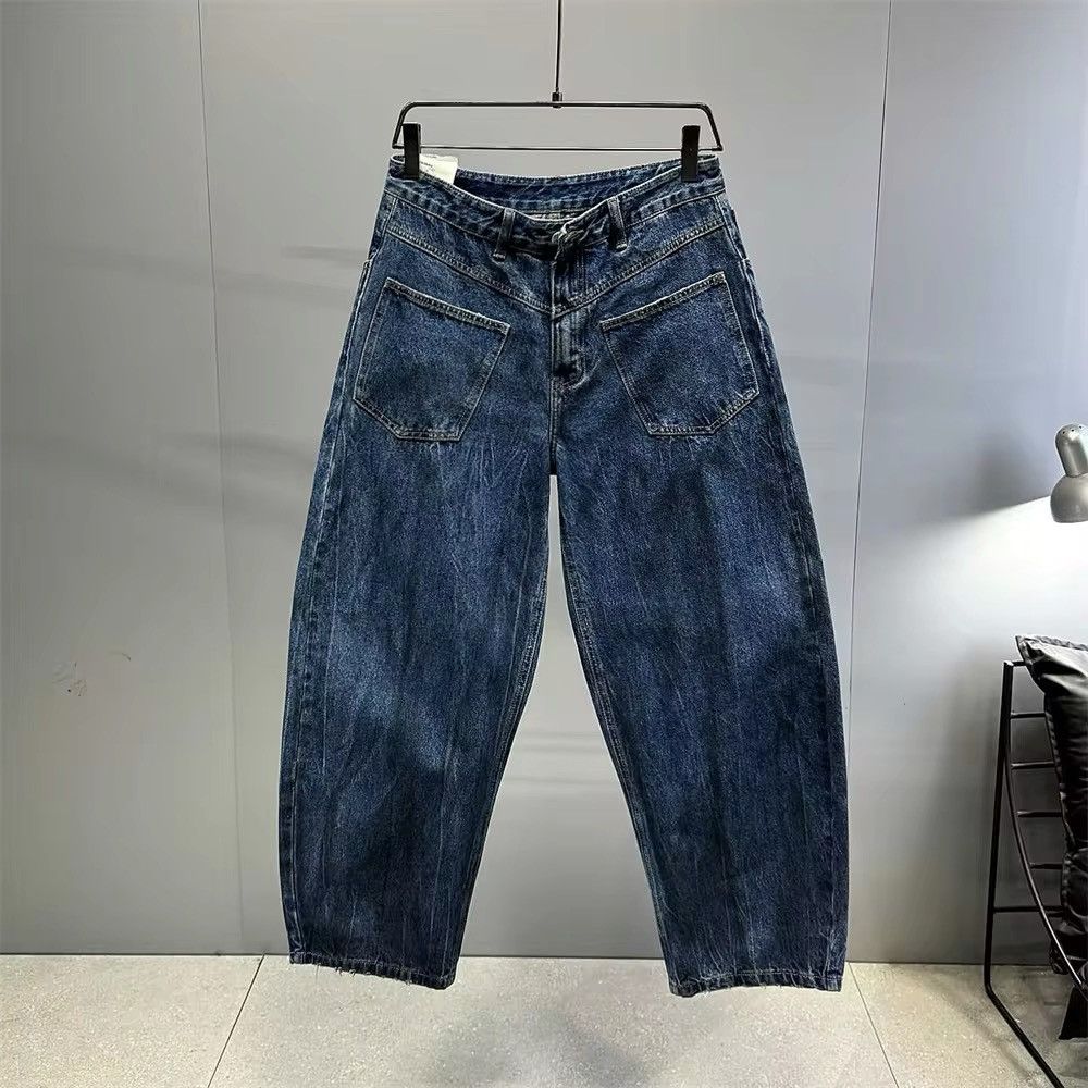 Designer × Jean Streetwear Designer Baggy Dirty Hip Hop Jeans Size US 28 / EU 44 - 7 Thumbnail