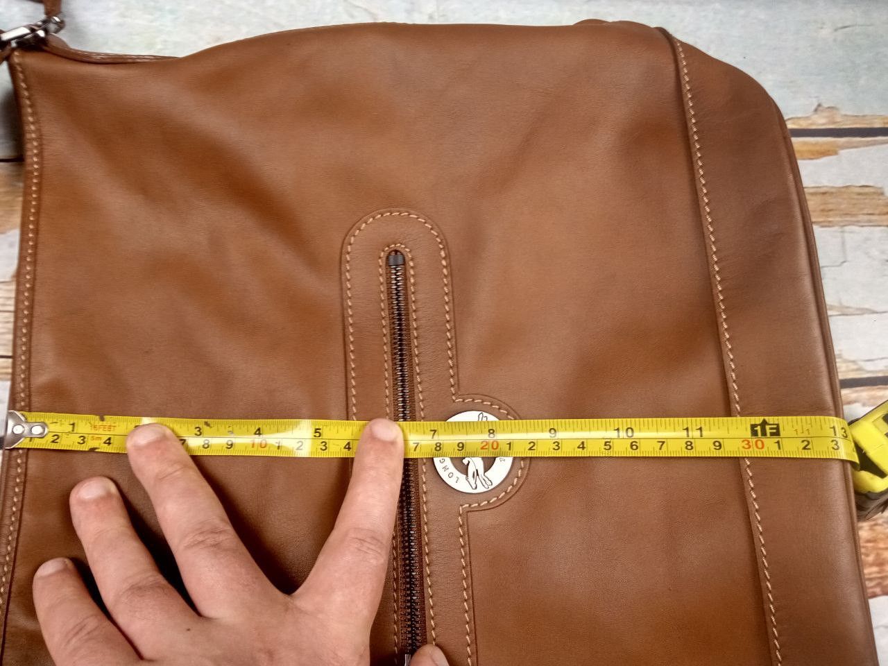 Longchamp Longchamp Brown Leather Women's Bag Size ONE SIZE - 24 Thumbnail