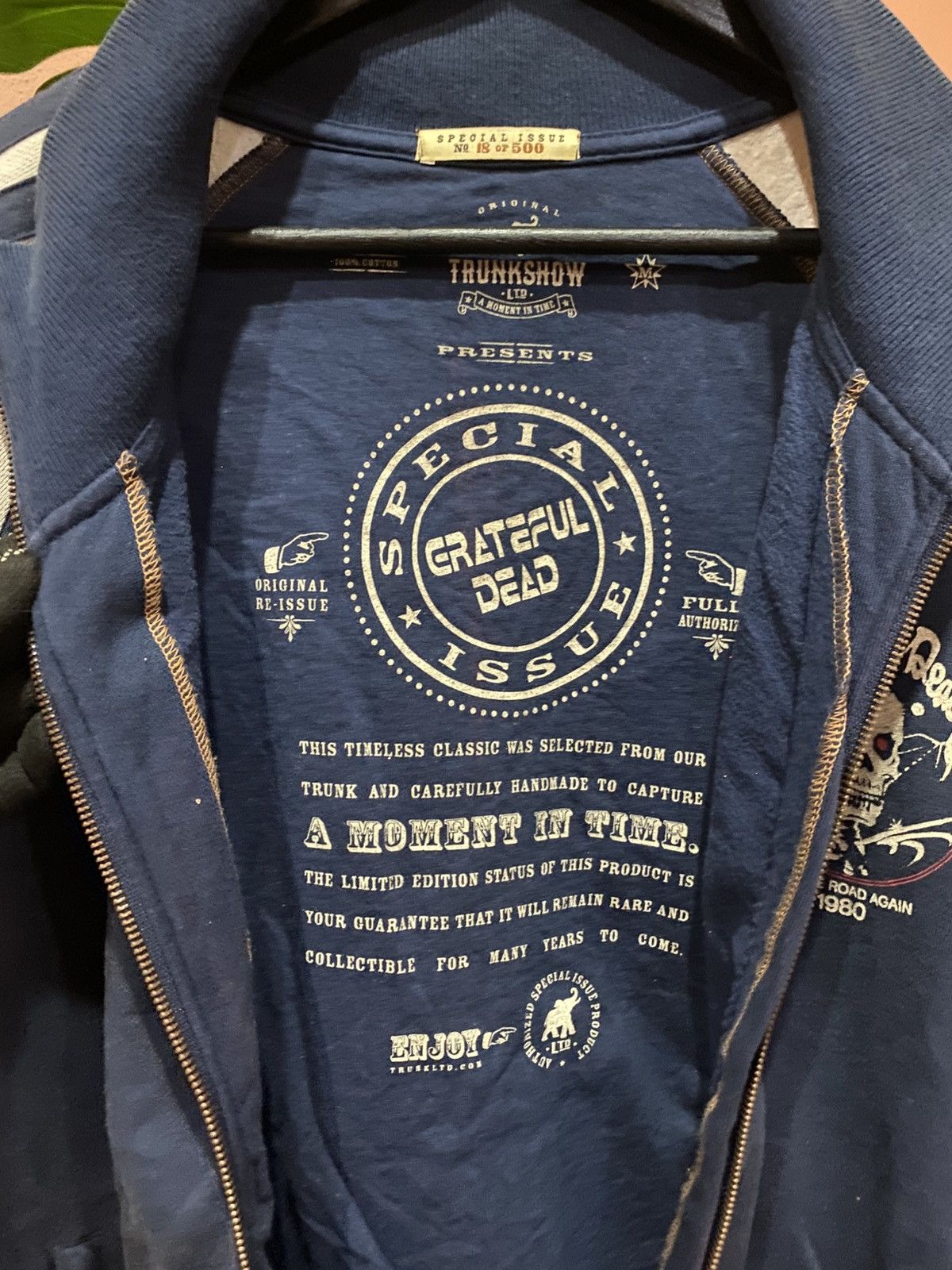 Grateful Dead “On The Road Again” Track Jacket - Special Issue 18/500 Size US M / EU 48-50 / 2 - 9 Thumbnail