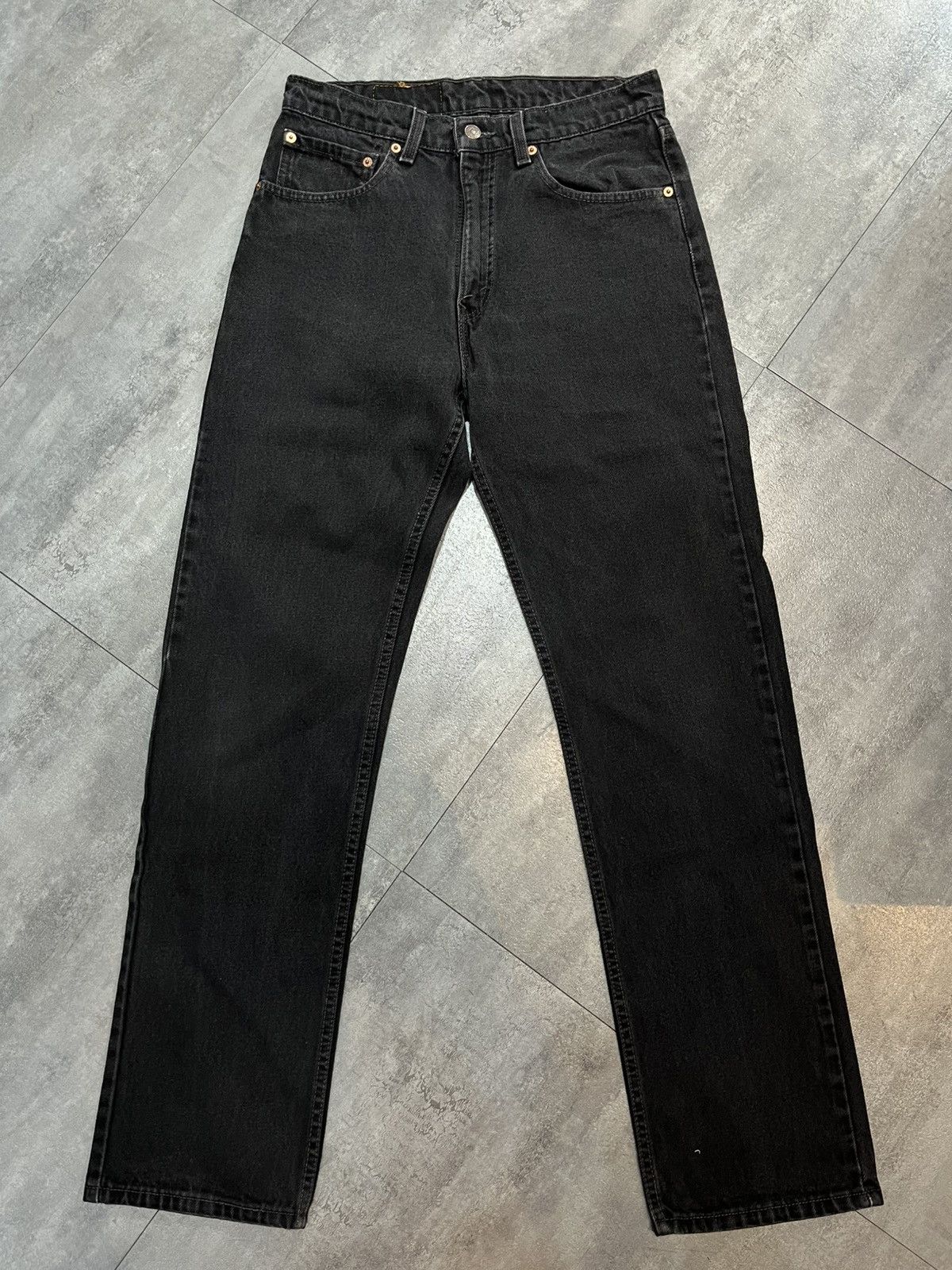 Levi's Vintage Clothing Levi’s 505 black denim Size US 30 / EU 46 - 4 Thumbnail