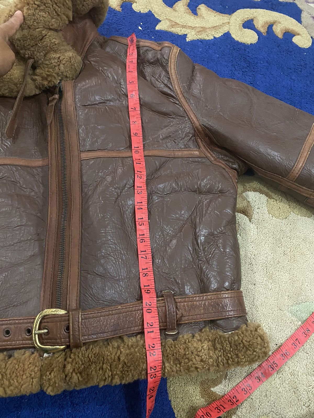 Aero Leathers True Vintage Aero Leather Sheepskin Flying Jacket Size US S / EU 44-46 / 1 - 22 Thumbnail