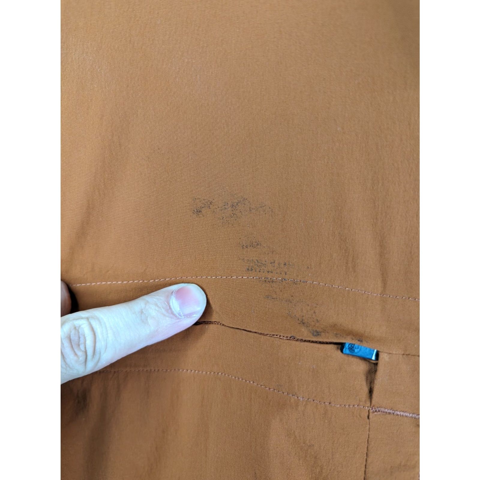 Mountain Hardwear Mountain Hardwear Shirt Men's XL Rust Orange Ravine Vented Hiking Outdoor Size US XL / EU 56 / 4 - 2 Thumbnail