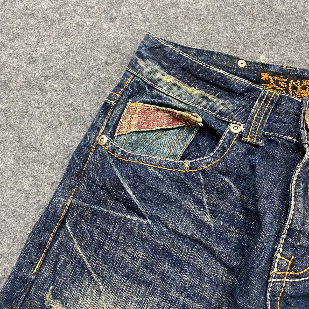 If Six Was Nine 💥Best Offer💥Vintage Riobera Jeans Distressed Denim Size US 30 / EU 46 - 13 Thumbnail