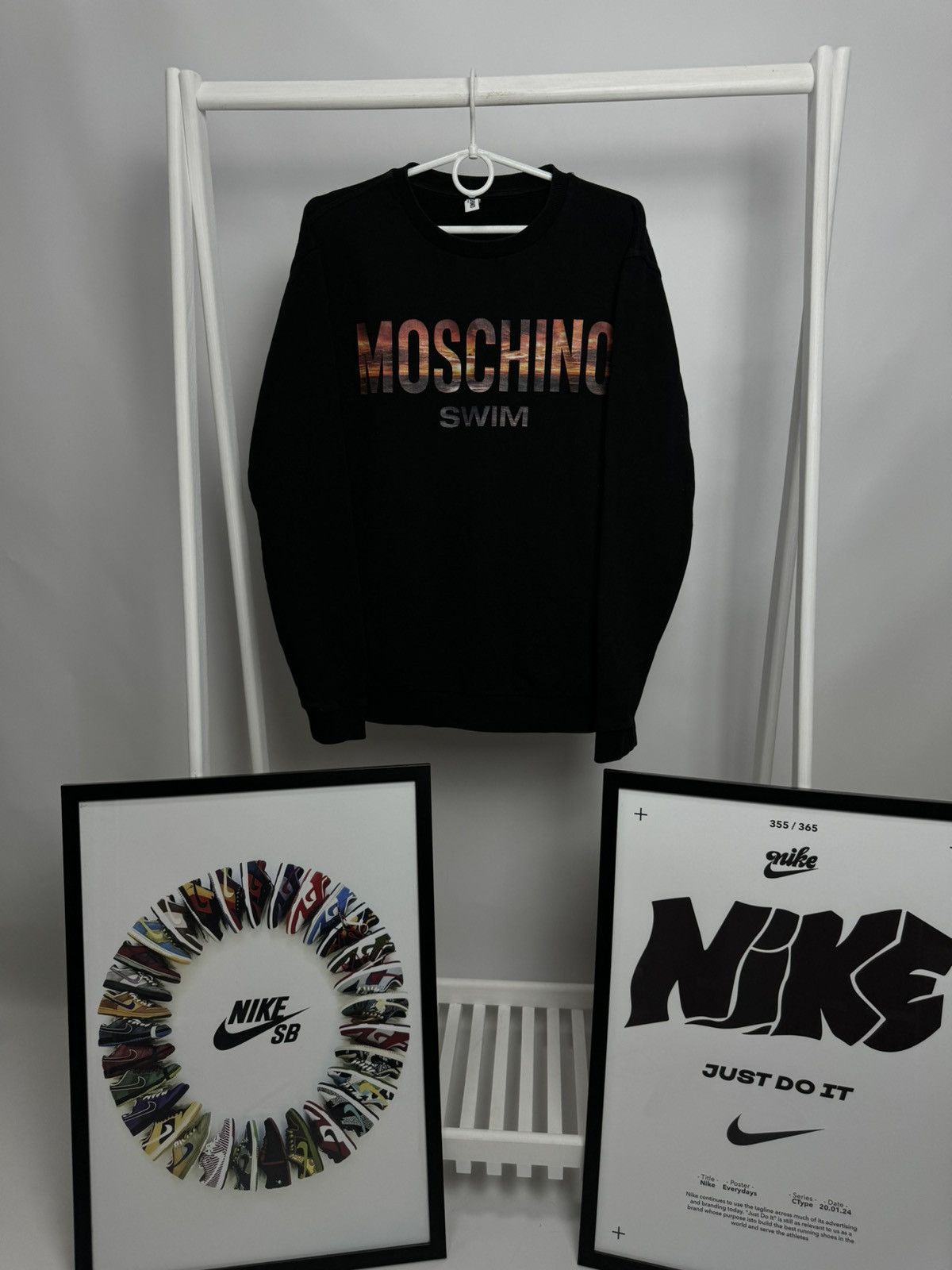 Moschino Rare Moschino Swim Sweatshirt Size US M / EU 48-50 / 2 - 2 Thumbnail